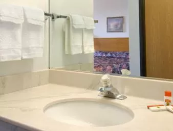 Queen Suite with Two Queen Beds - Lake View - Non-Smoking in Super 8 by Wyndham St. Ignace