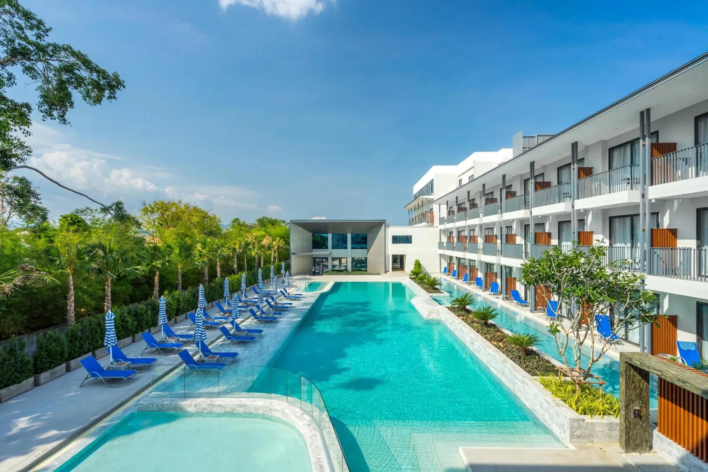 Deluxe Double or Twin Room with Pool View in Seabed Grand Hotel Phuket - SHA Extra Plus