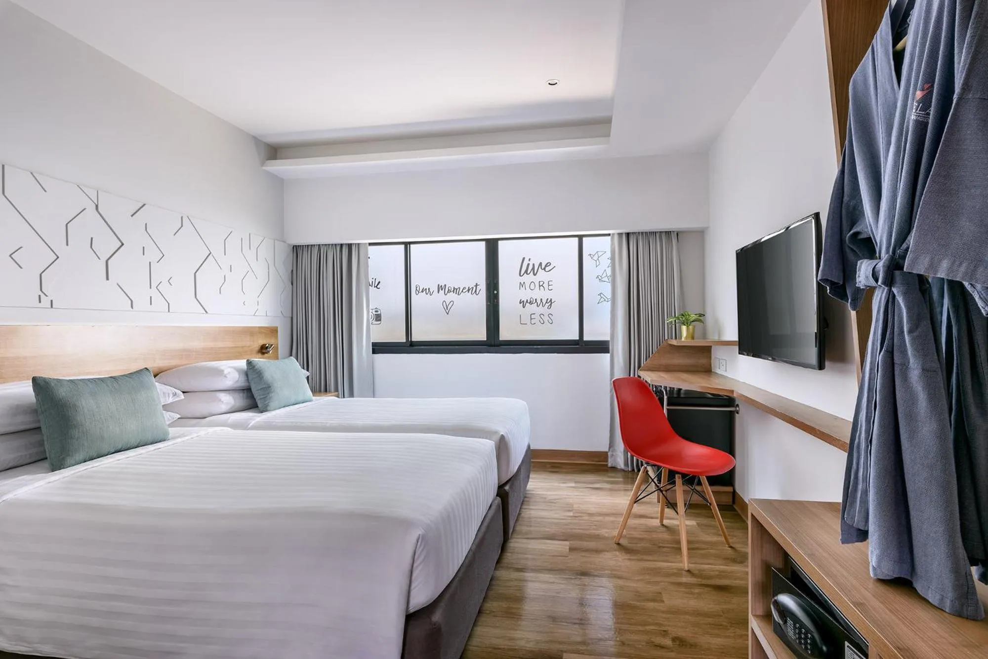 Superior Twin Room in VELA be Bangkok Ratchathewi