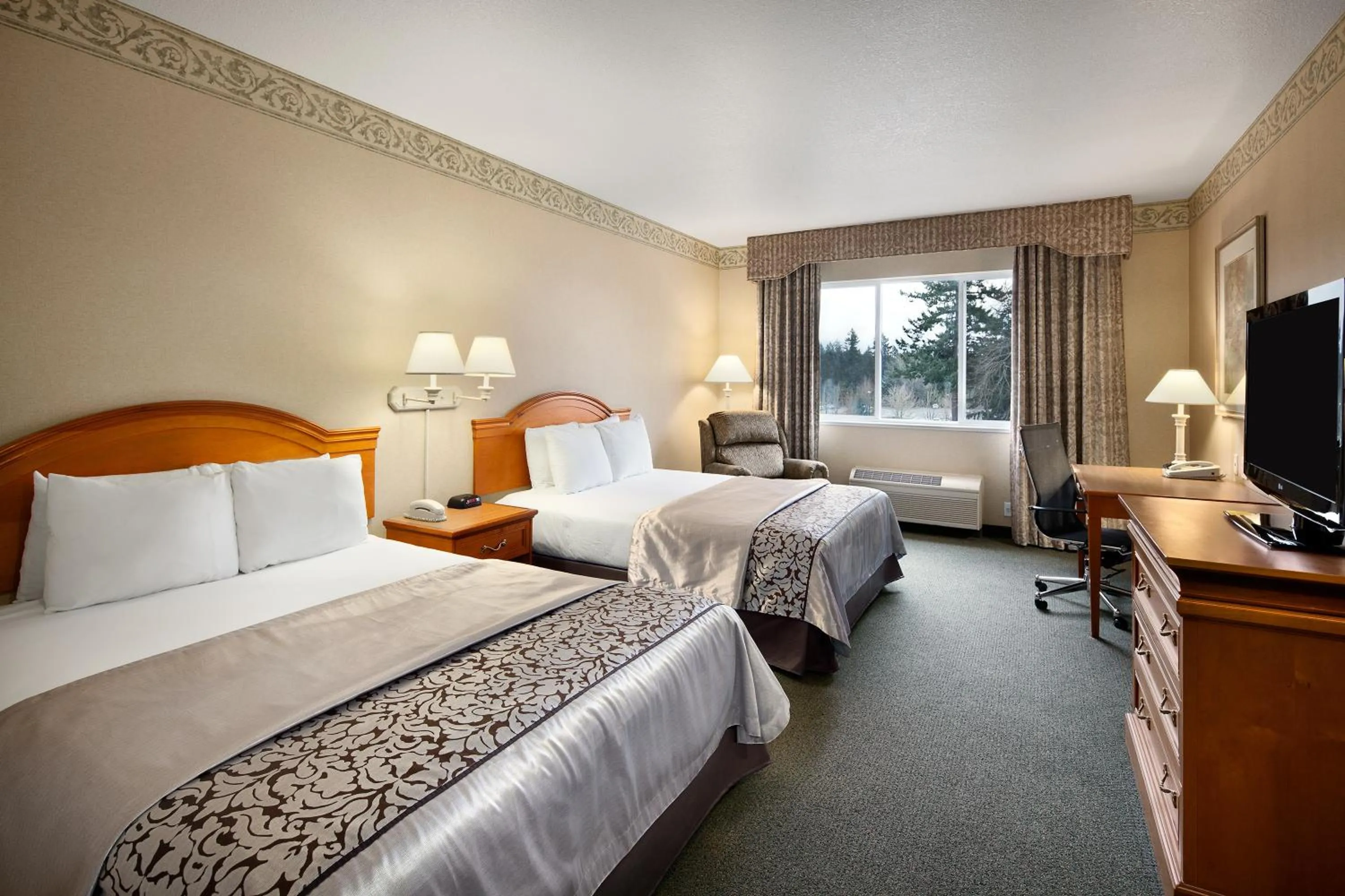 2 Queen Beds, Non-Smoking in Ramada by Wyndham Olympia