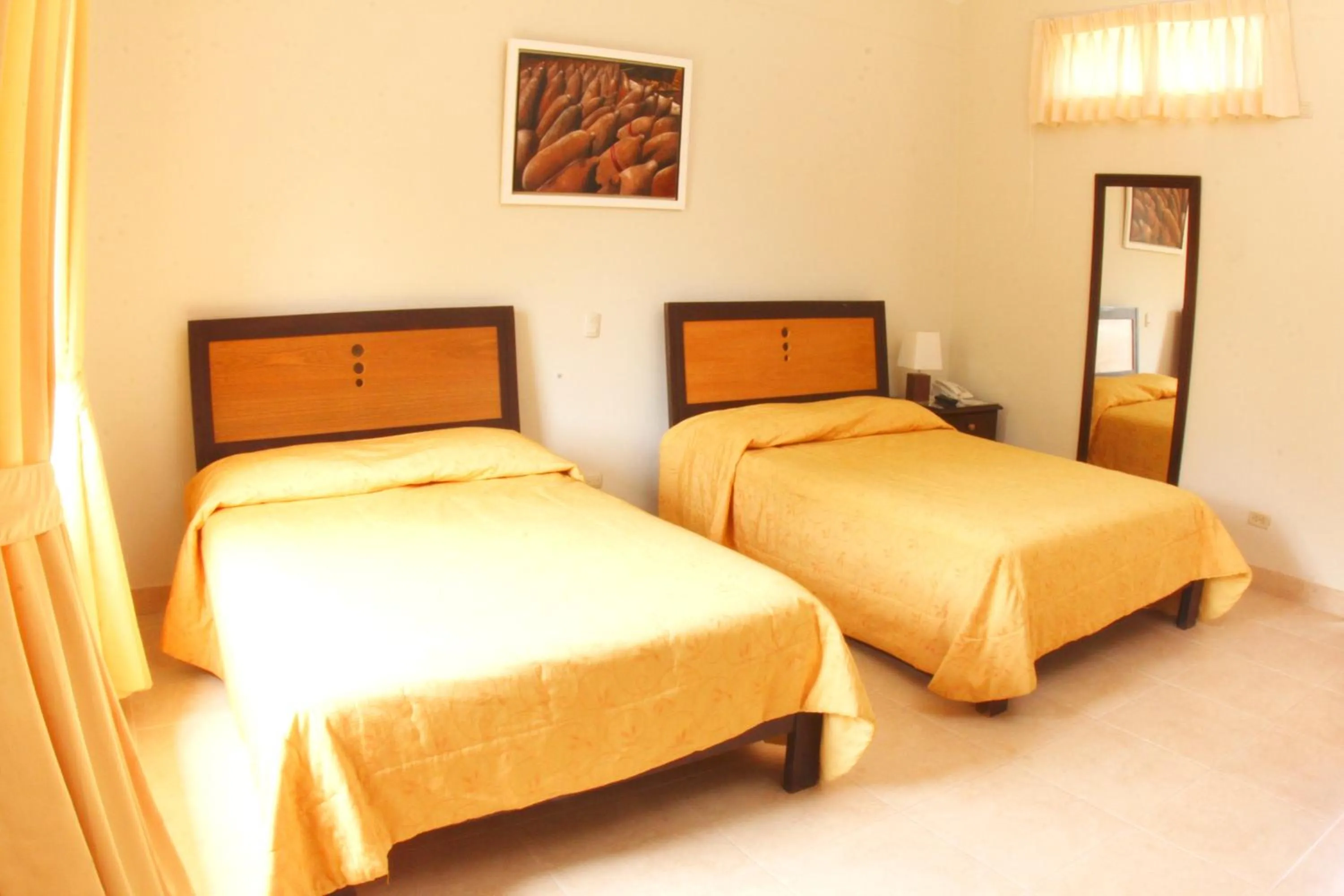 Twin Room in Lunahuana River Resort