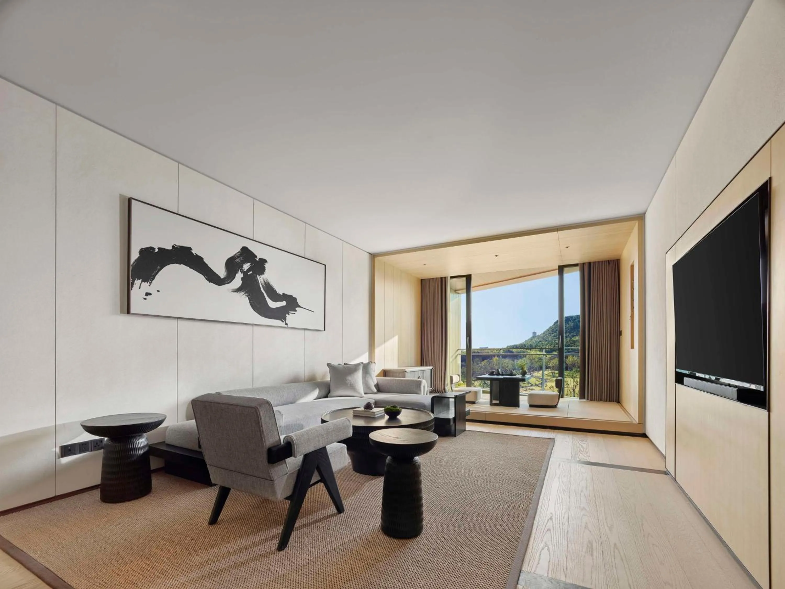 One-Bedroom Twin Suite in Hilton Nanjing Niushoushan