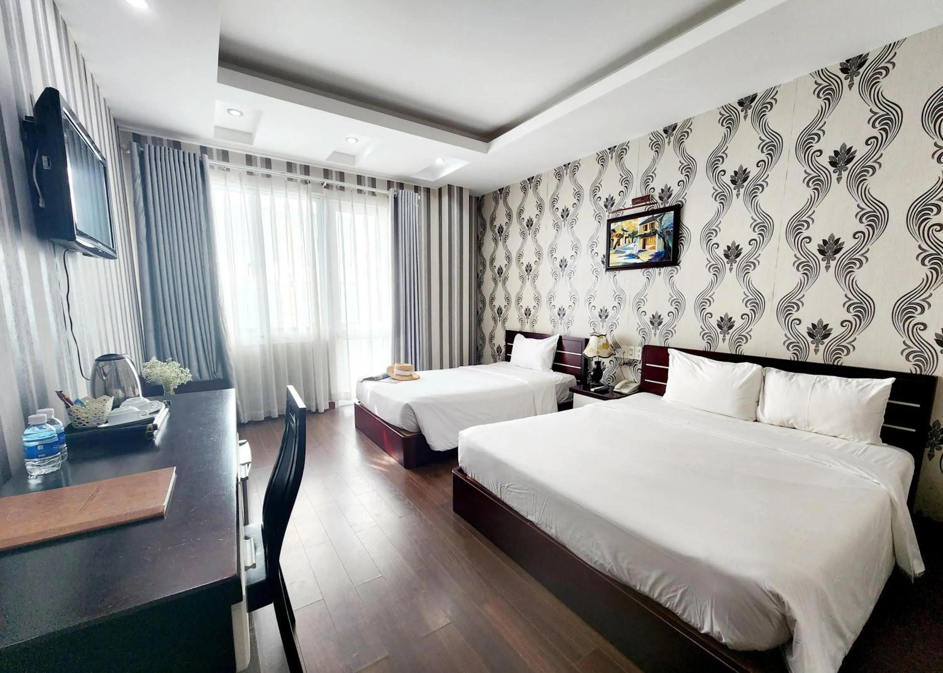 Superior Triple Room with Window in Happy Light Central Nha Trang