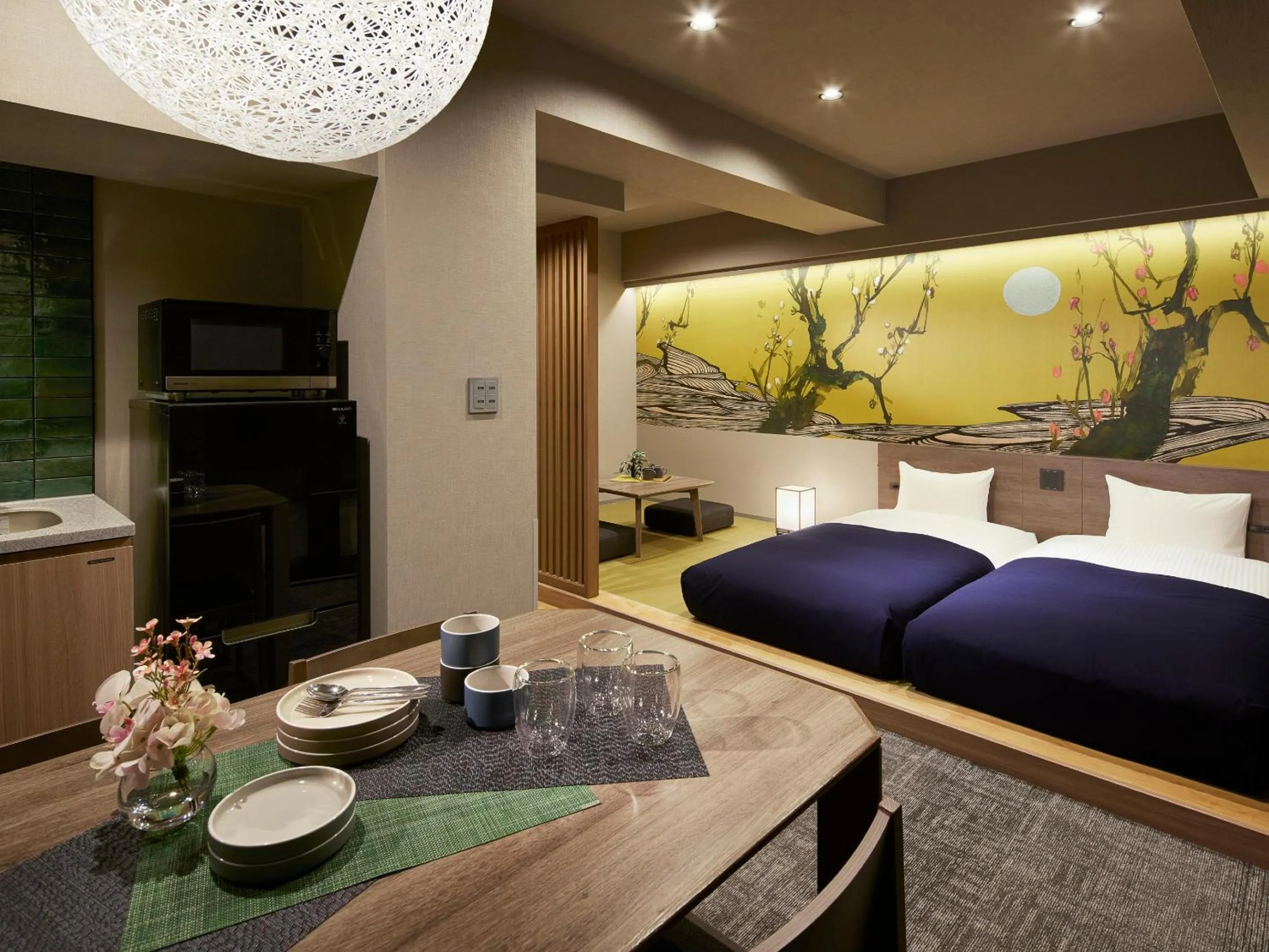 Moderate with 4beds (with Tatami Room) in Minn Gion