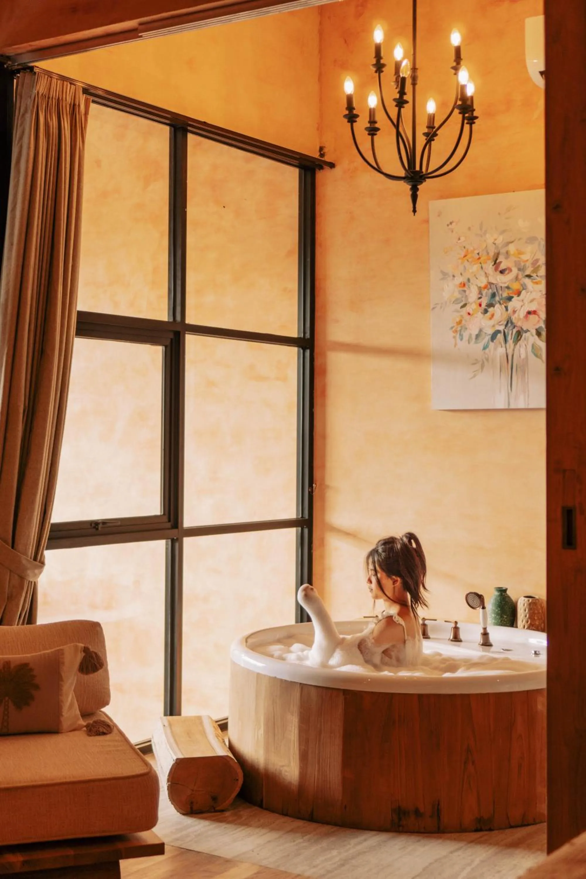 Two-Bedroom Private Pool Villa with Valley View  in Magical Jungle Resort