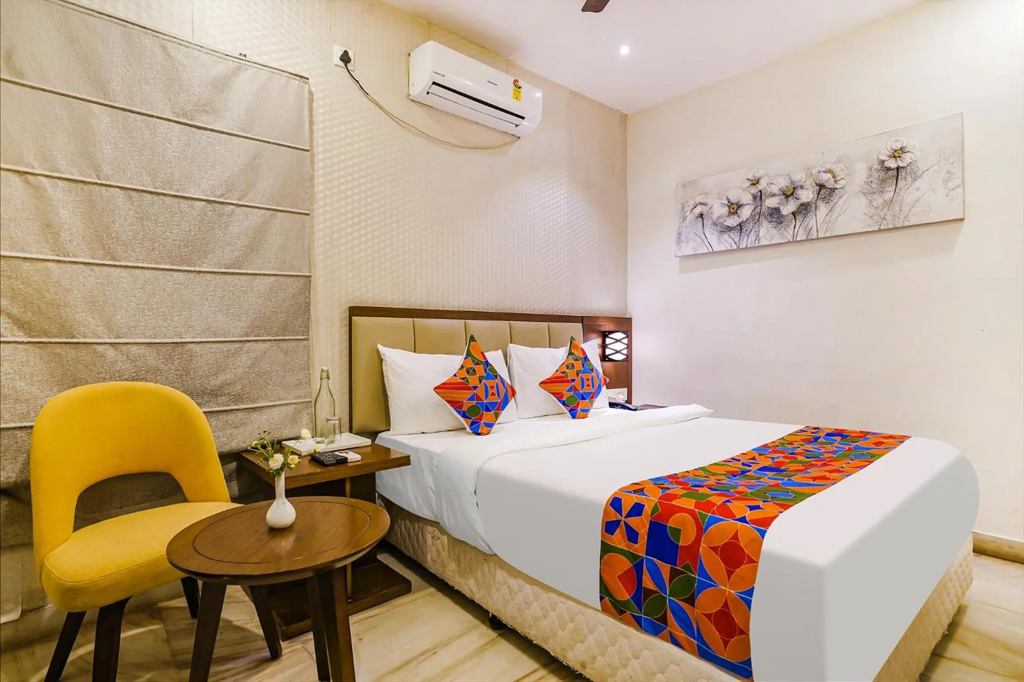 Deluxe Double Room - single occupancy in FabHotel Prime D Dev - Nr Vijayawada Club