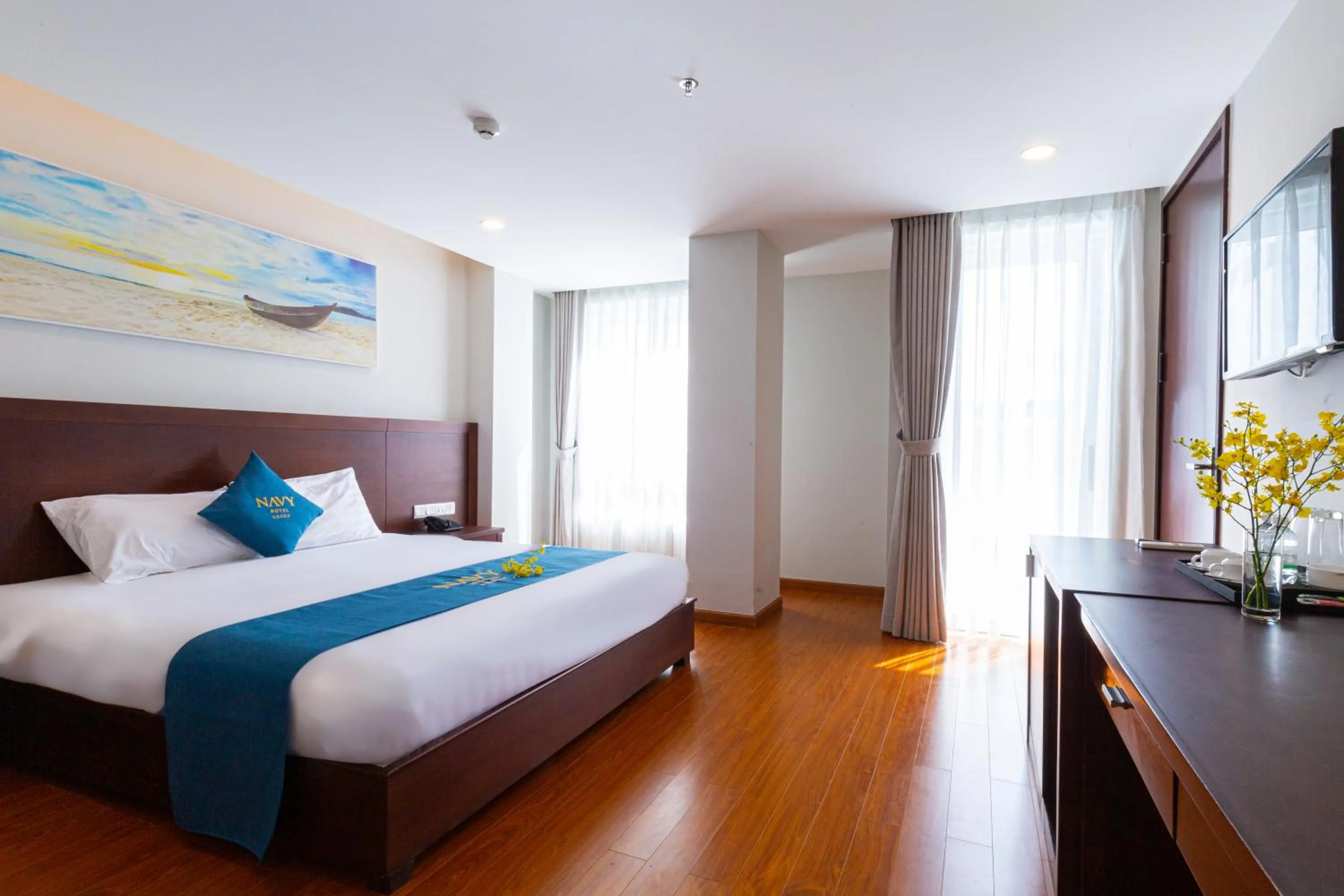 Double Room with Balcony in Navy Hotel Nha Trang