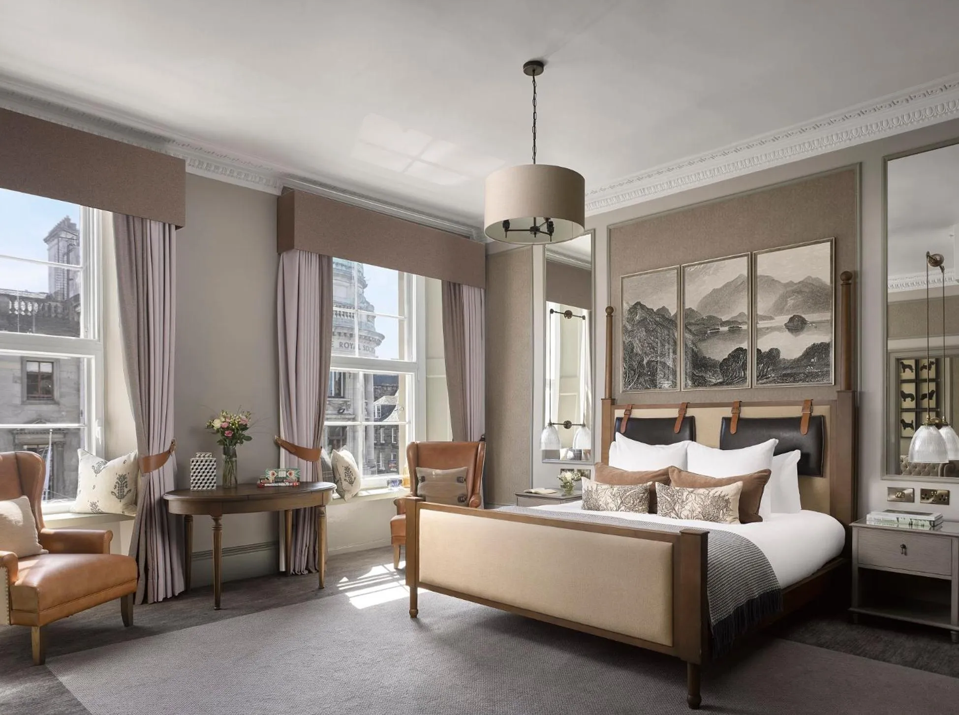Bed in InterContinental Edinburgh The George by IHG