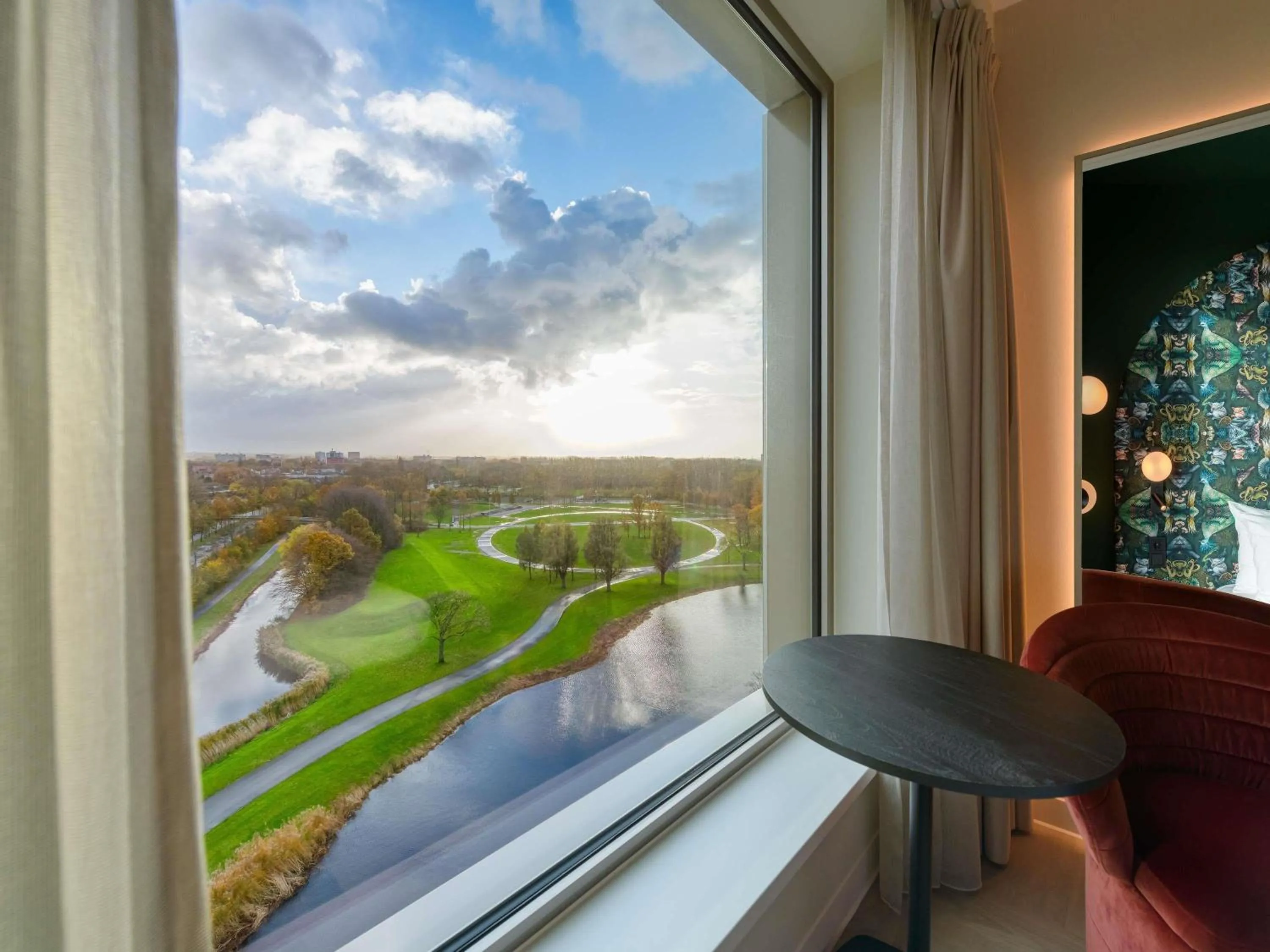 Superior Double Room with Park View in ibis Styles Rotterdam Ahoy