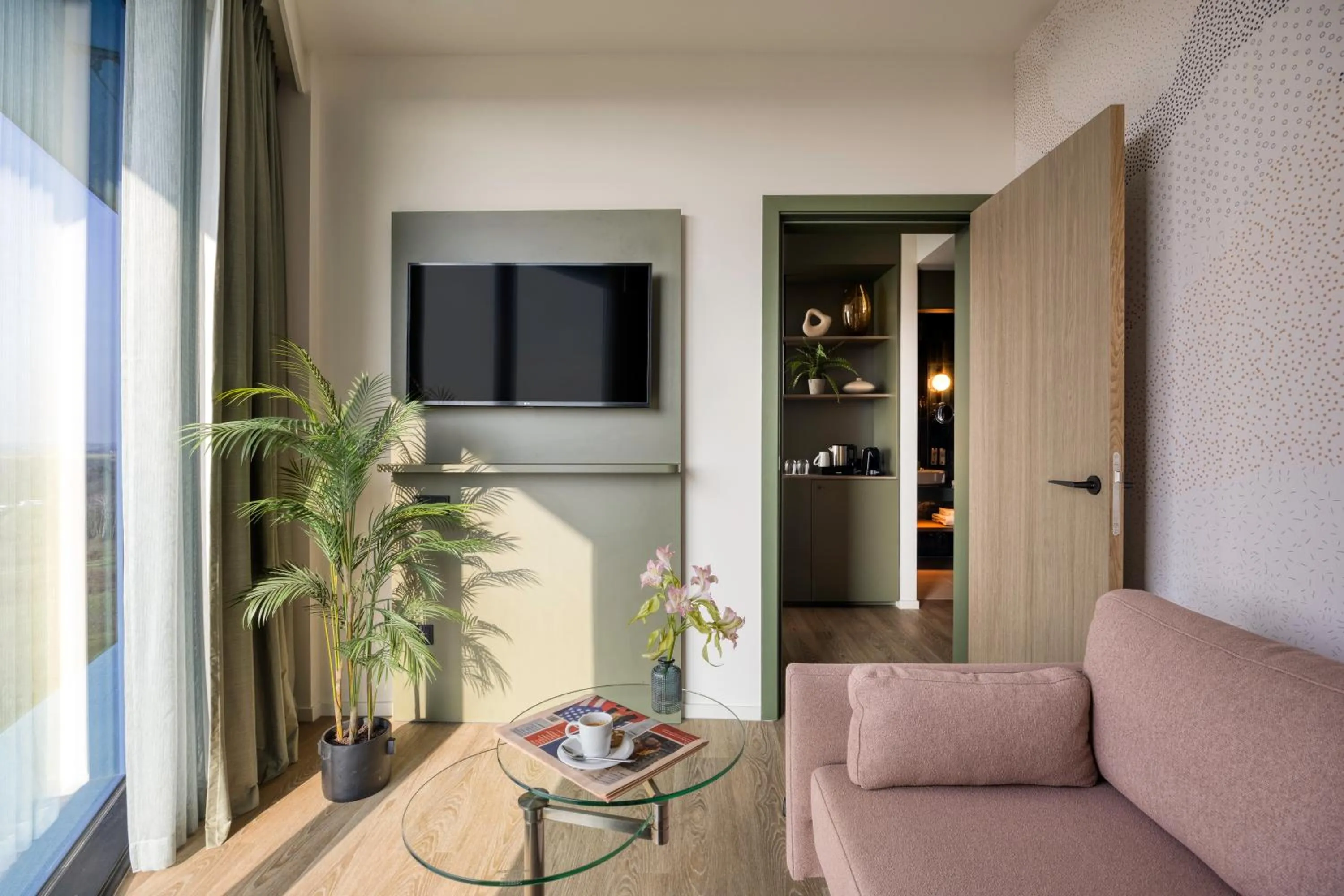 One-Bedroom Suite with Sofa Bed in voco Brussels City North by IHG
