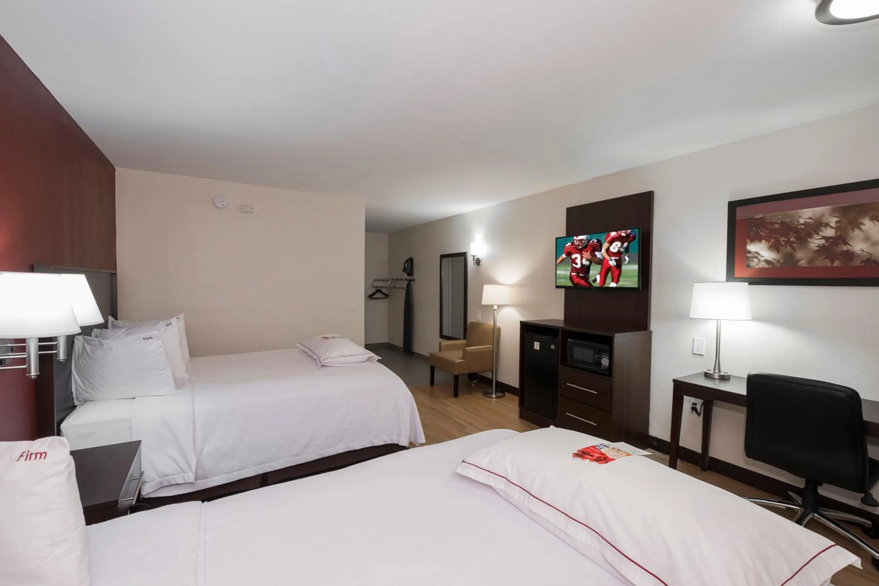 Premium Room with Two Queen Beds Smoke Free in Red Roof Inn PLUS+ Poughkeepsie