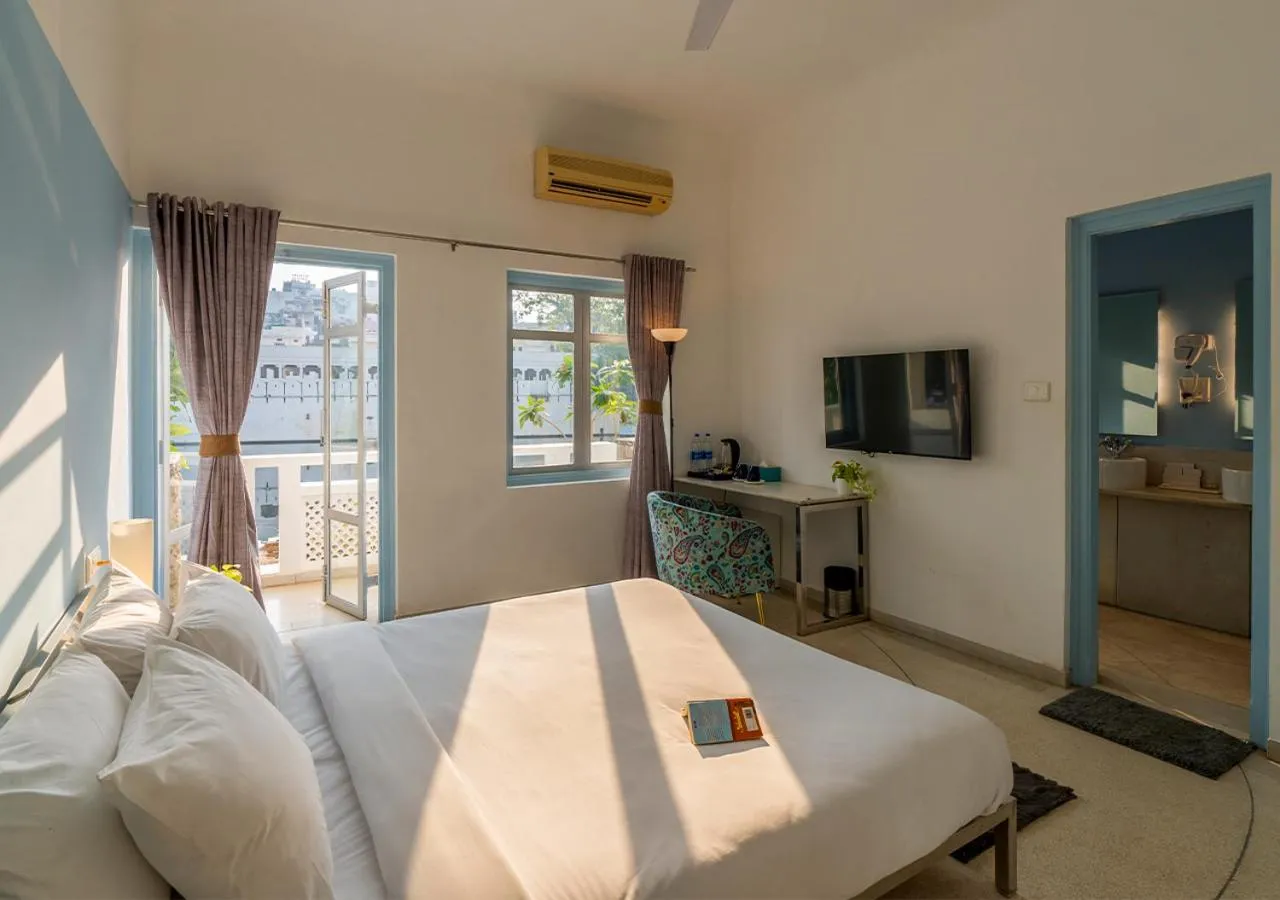 Superior Room with Balcony in Moustache Udaipur Verandah