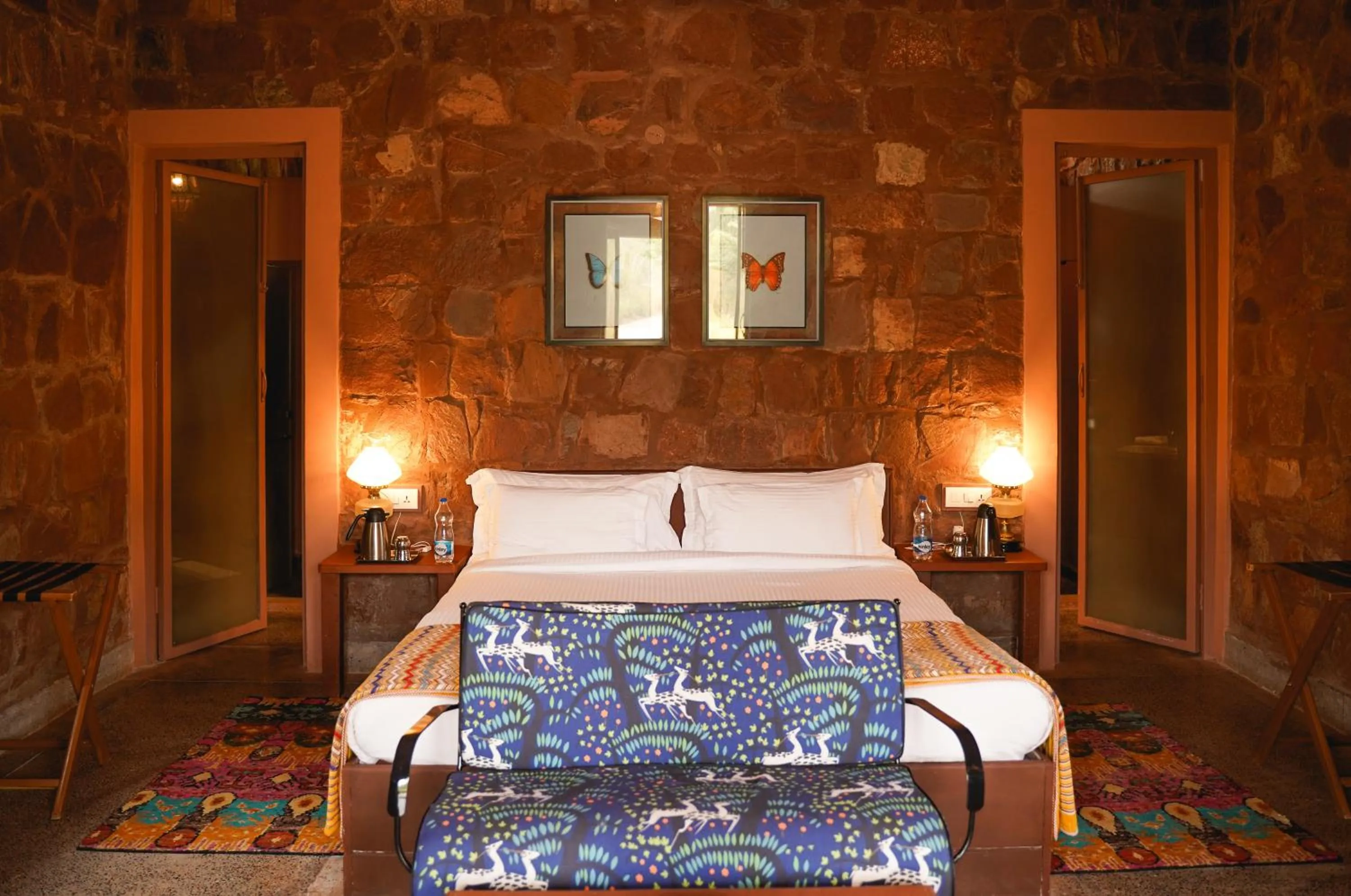 Double or Twin Room with Garden View - single occupancy in Narsingh Bagh