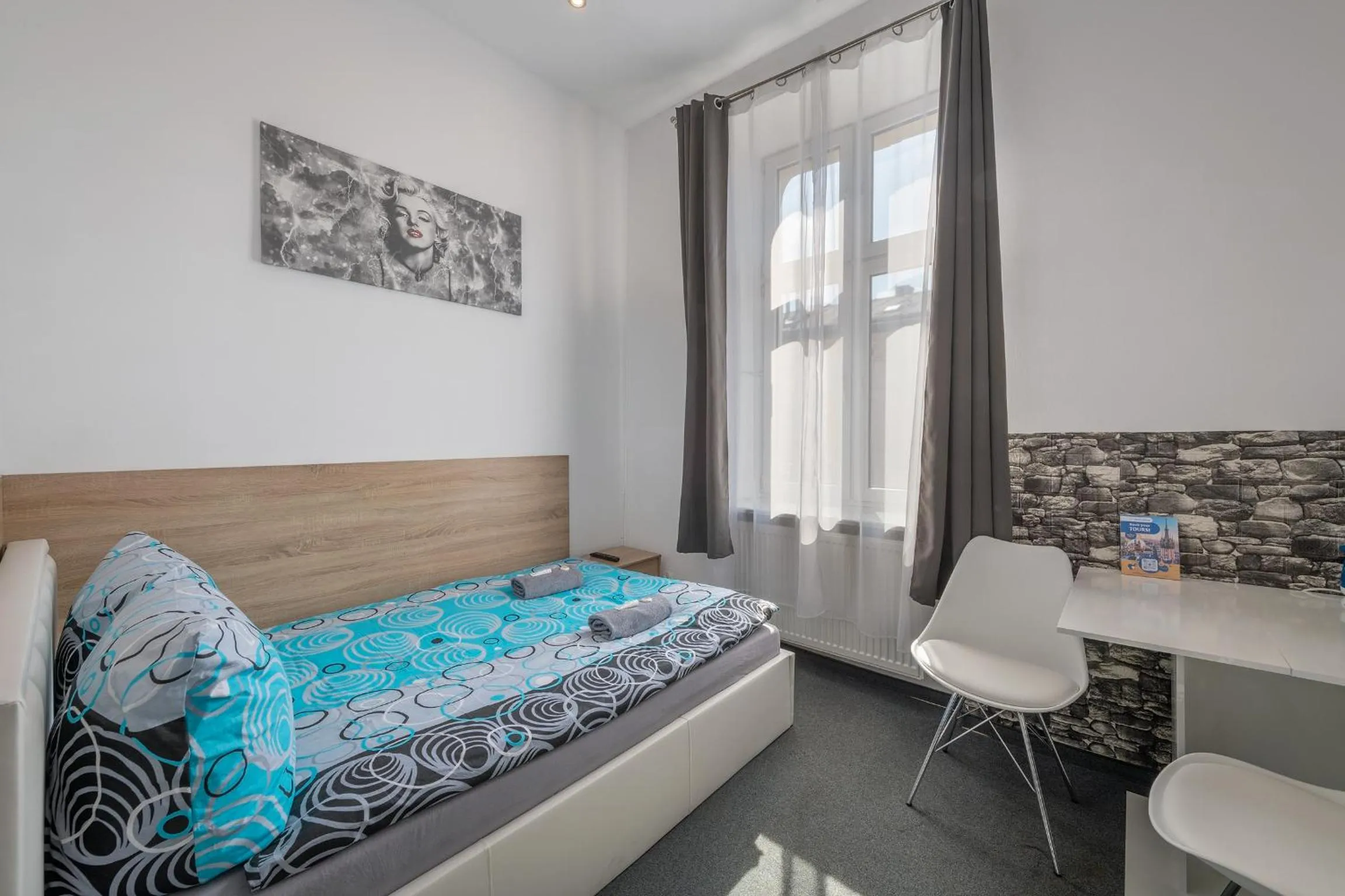 Economy Double Room in 70s Hostel