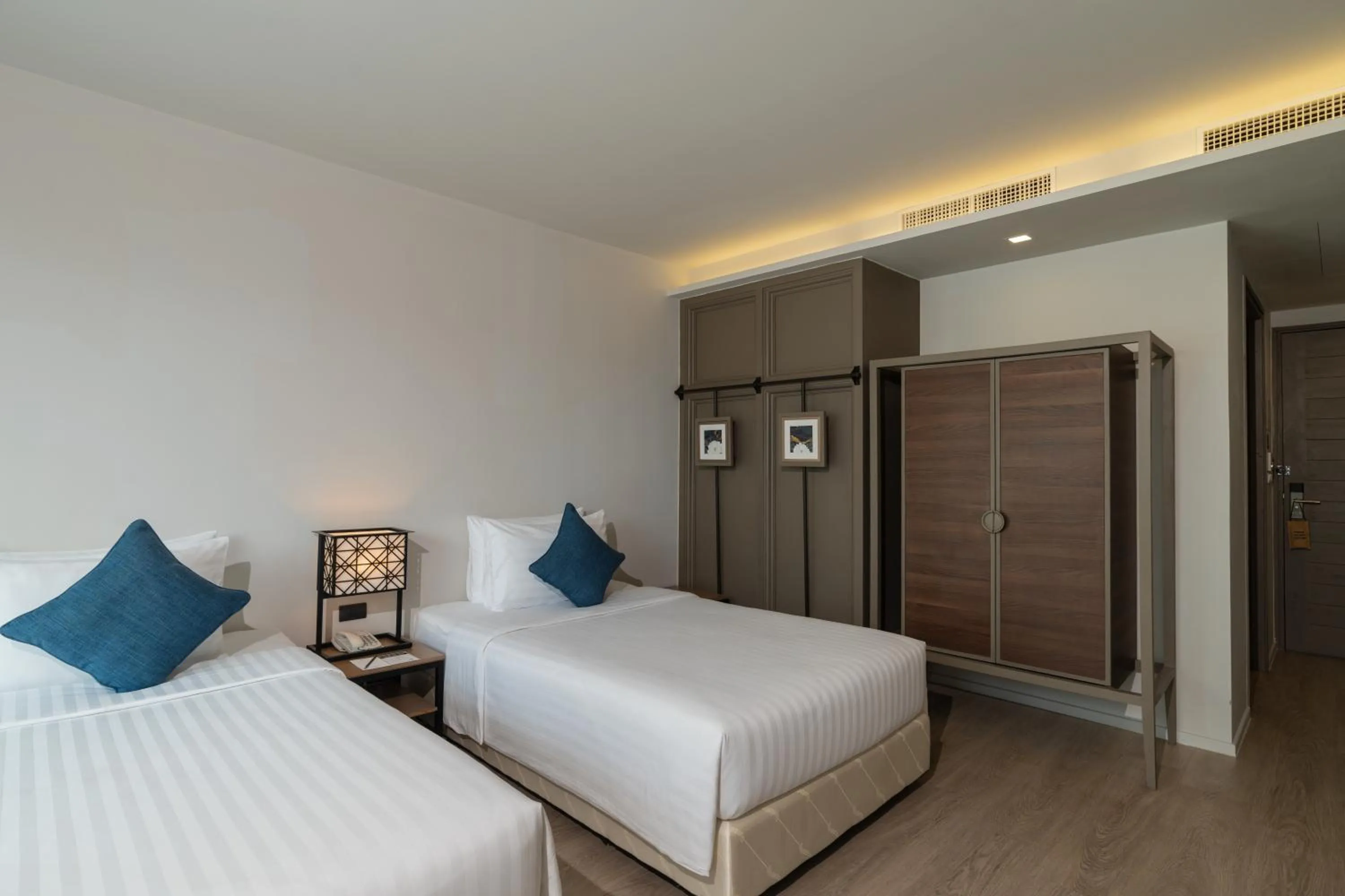 Deluxe Twin Room with Pool View in Bella Nara Phuket Naiyang Beach