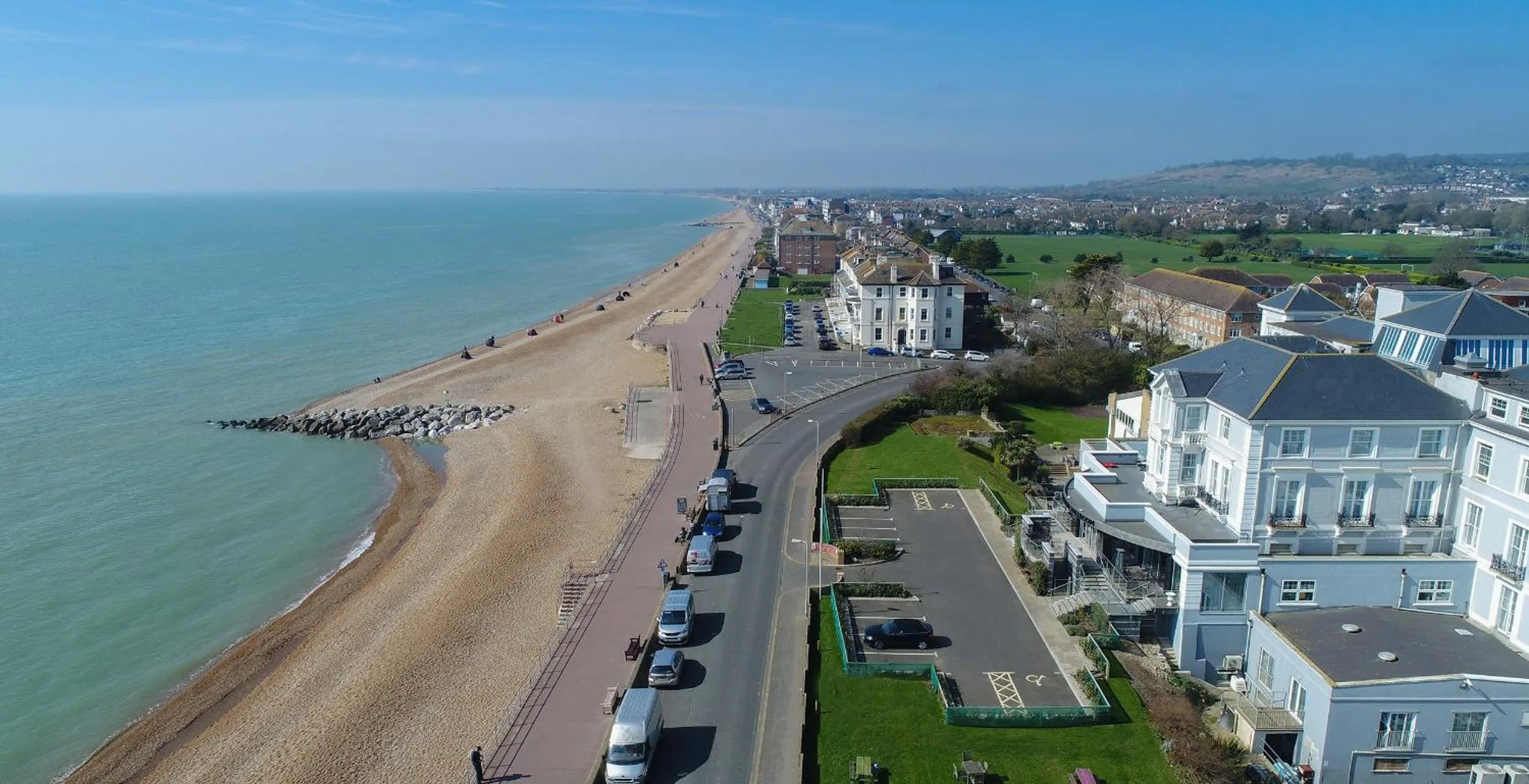 Classic Double Room with Sea View in Hythe Imperial Hotel, Spa & Golf