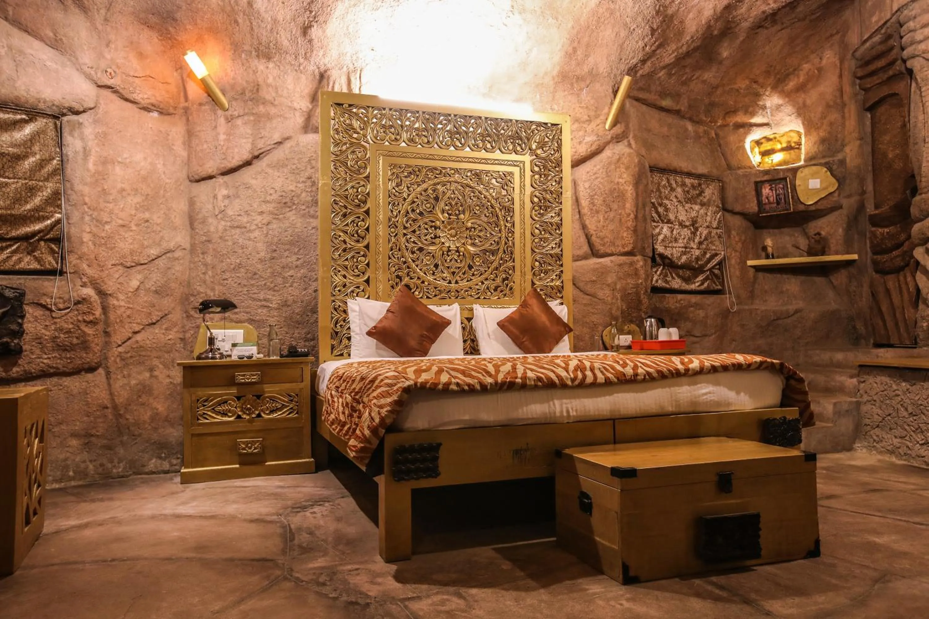 Cave Room - single occupancy in Tathastu Pench