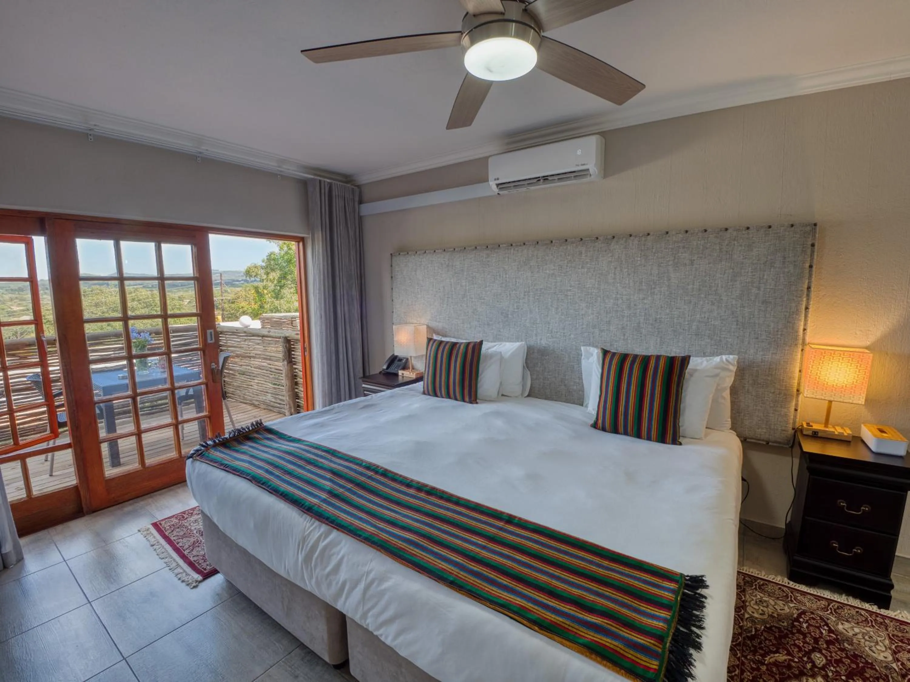 King Room with Balcony - single occupancy in Tembo Guest Lodge