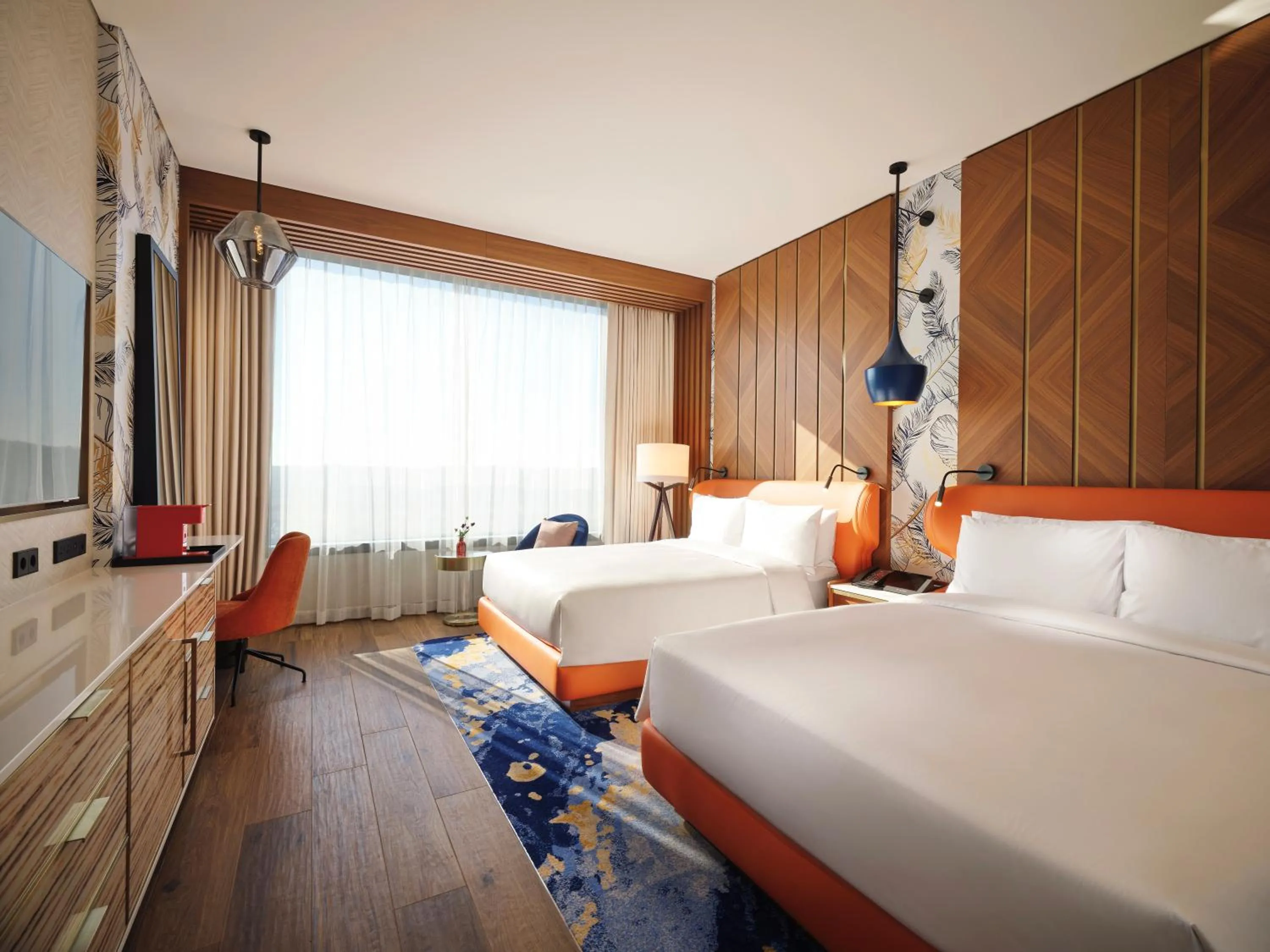 [Forest Tower] Business Deluxe Double Queen with Chef's Kitchen for 2 - 3rd session in INSPIRE Entertainment Resort