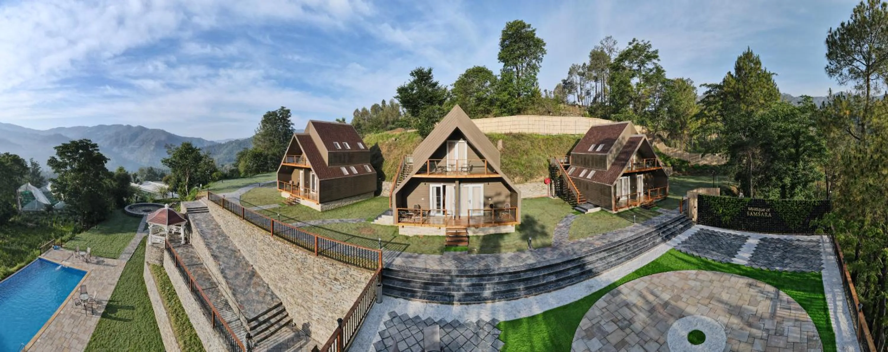 Samsara Luxury Cottages & Spa, Chail Hills