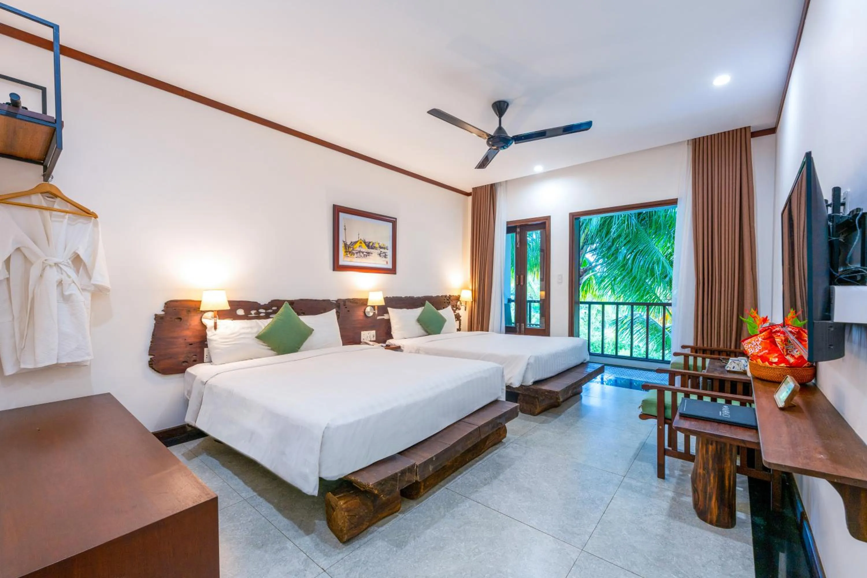 Family Room with Palm View in Mayci Eco Boutique Hotel Hoi An