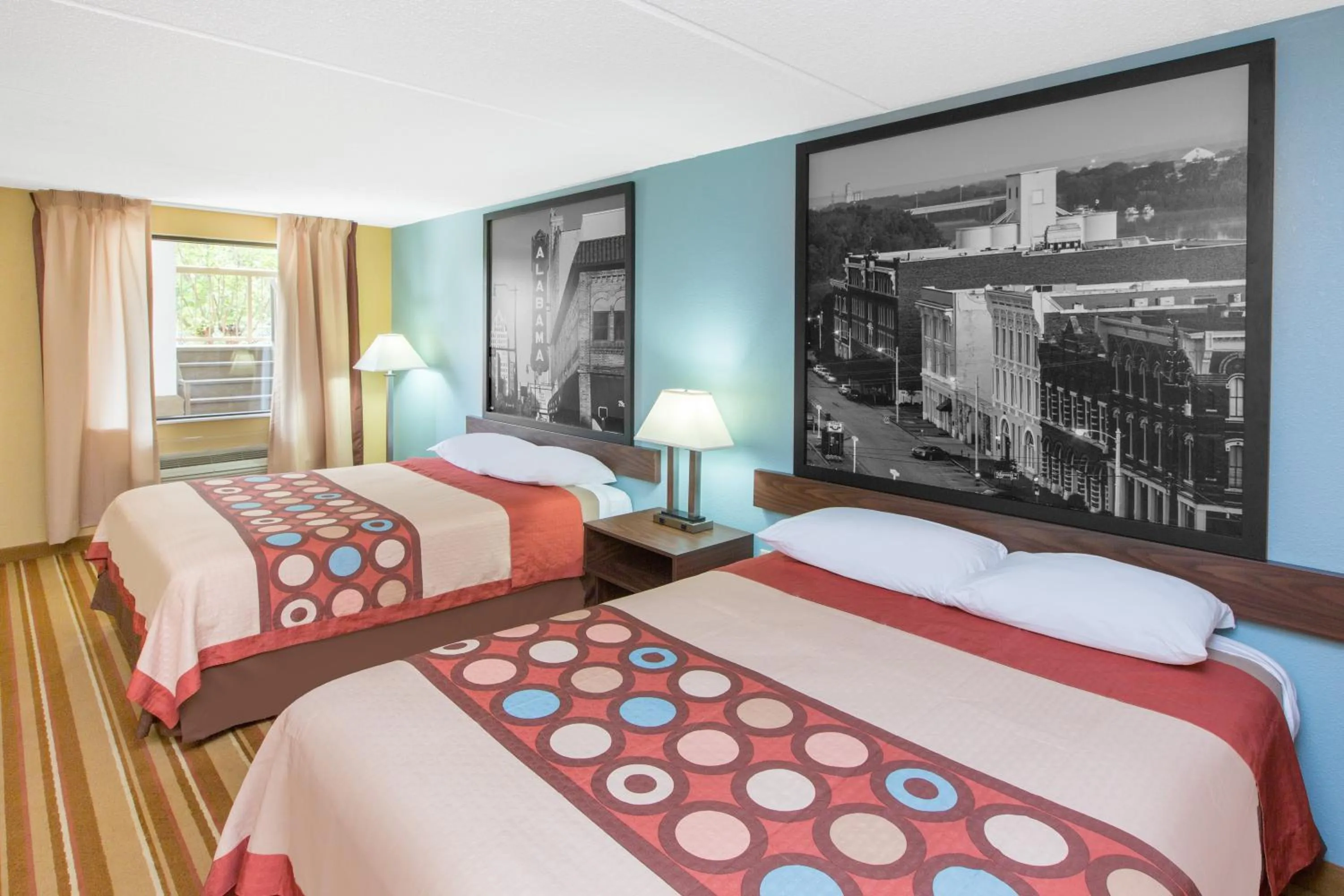 Queen Room with Two Queen Beds - Smoking in Super 8 by Wyndham Dothan