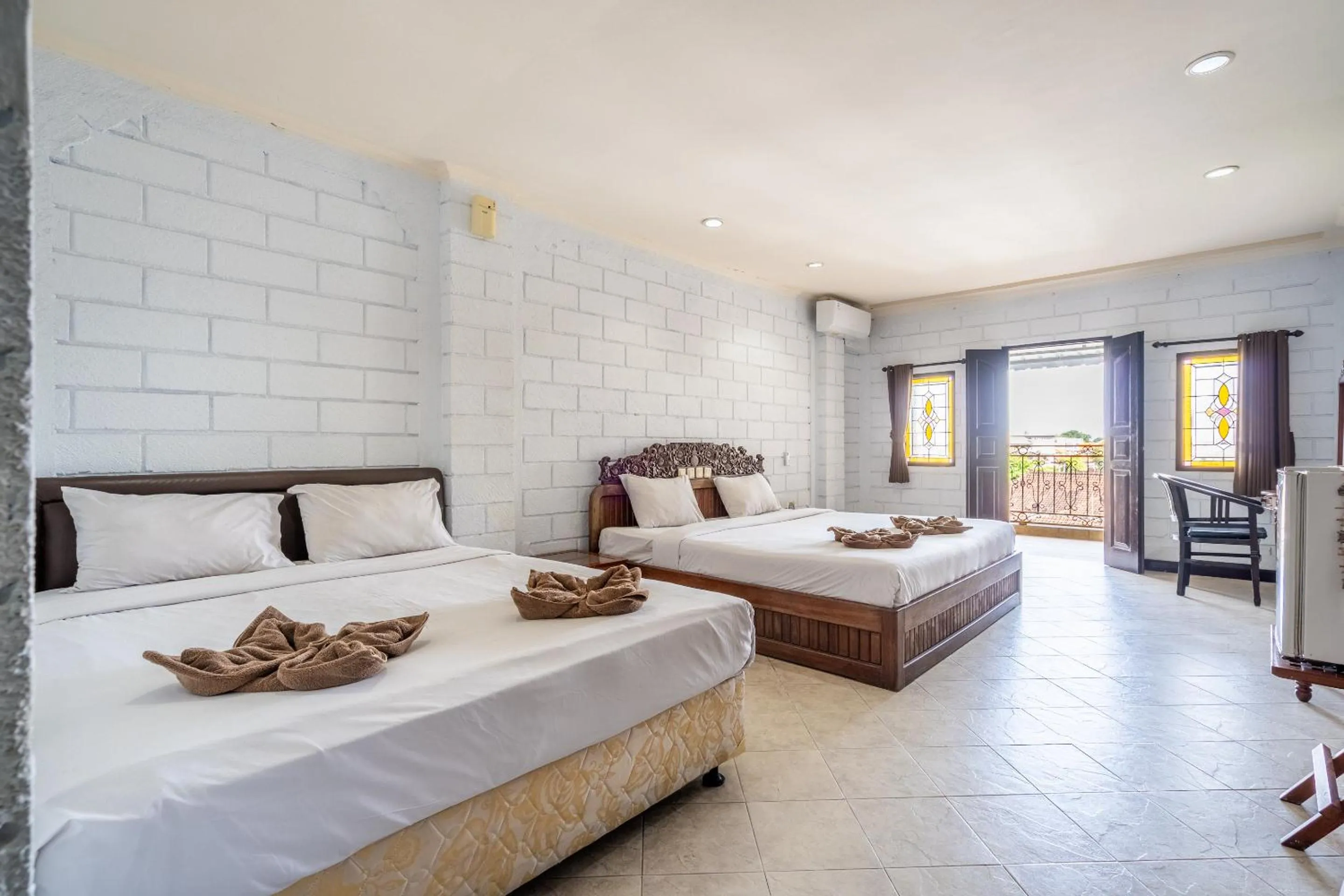 Family Room with Balcony in Ammara Legian By Vilarisi - 8 Minute Walk To The Beach