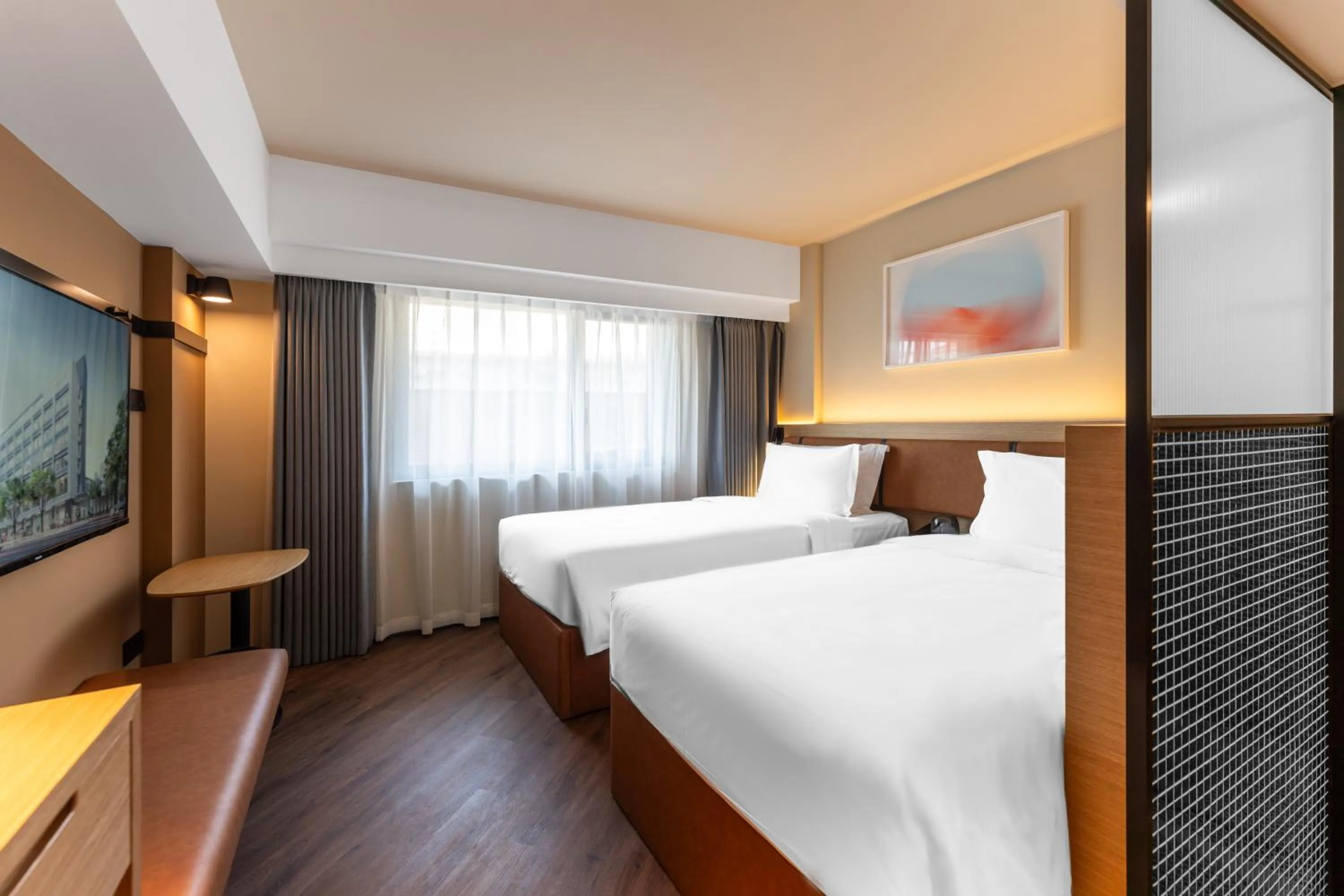 Superior Twin Room in Mia Hotel - Shanghai Xuhui Jiaotong University