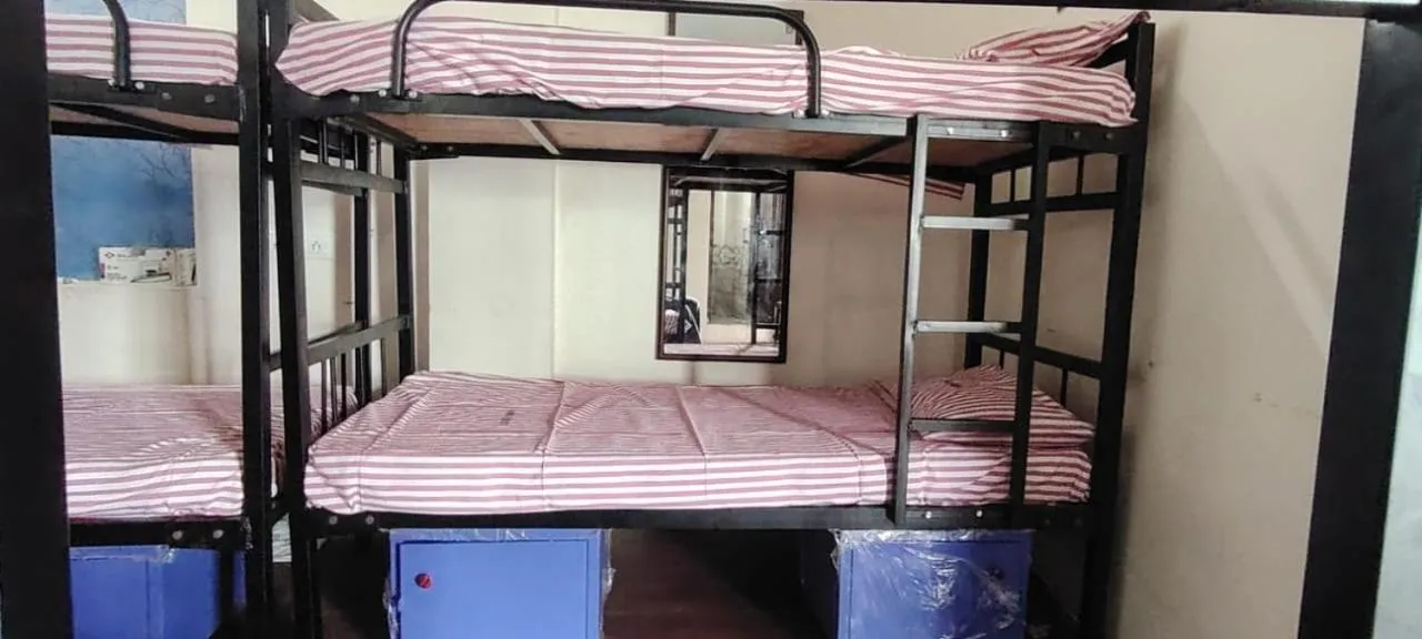 Bunk Bed in Male Dormitory Room  in Sharma Residency Chennai Egmore