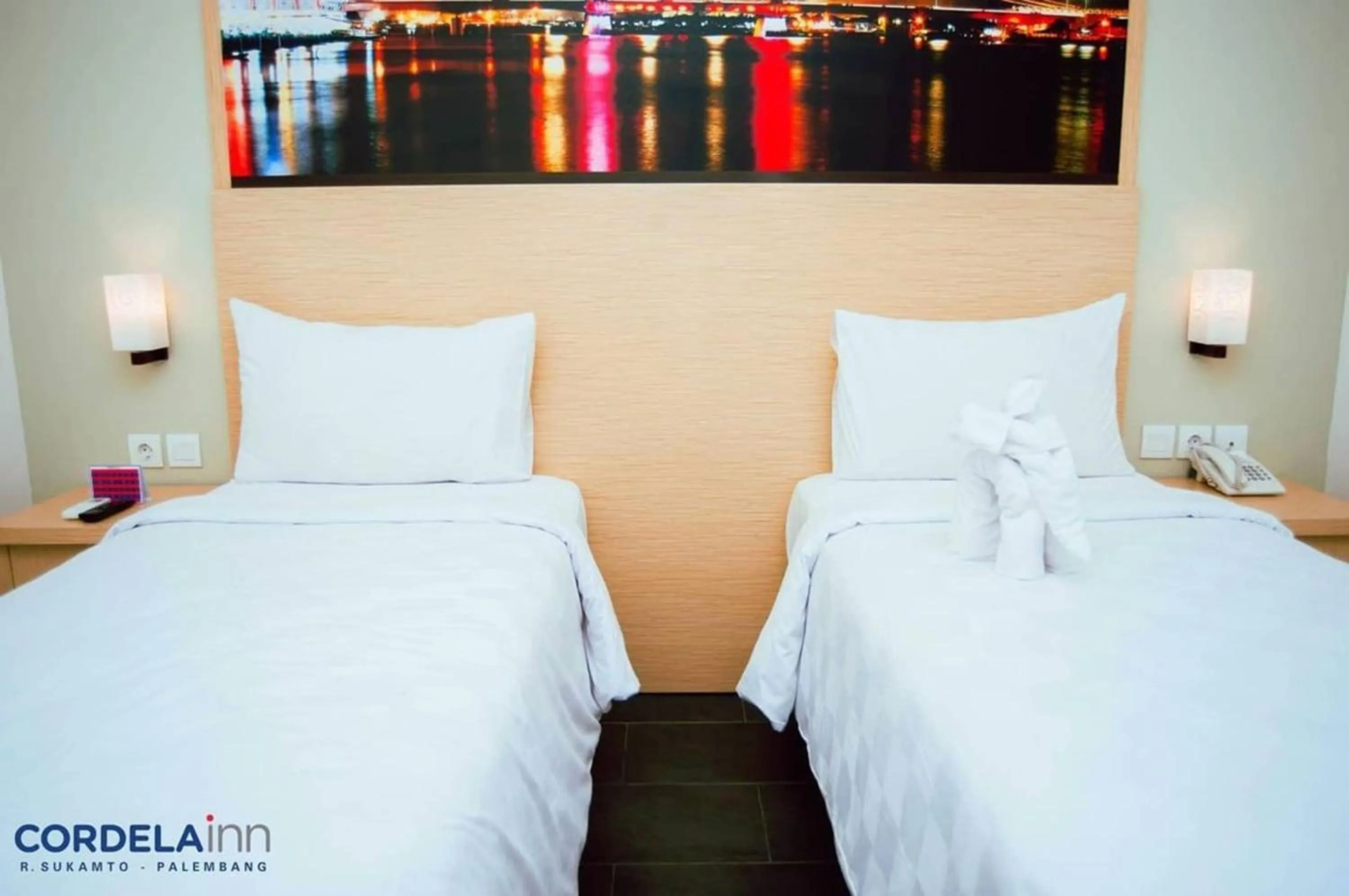 Deluxe Twin Room in Cordela Inn R Sukamto Palembang