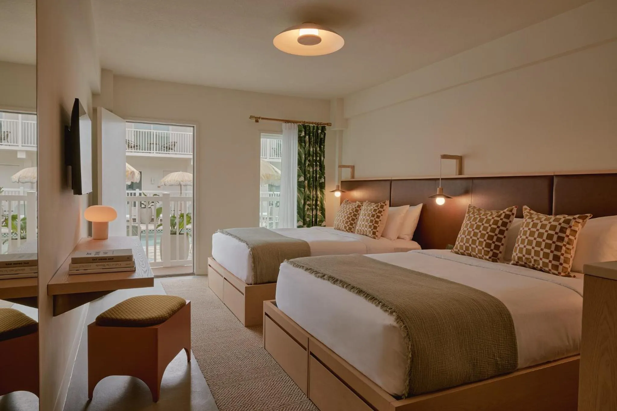 Queen Room with Two Queen Beds in Hotel Lucine