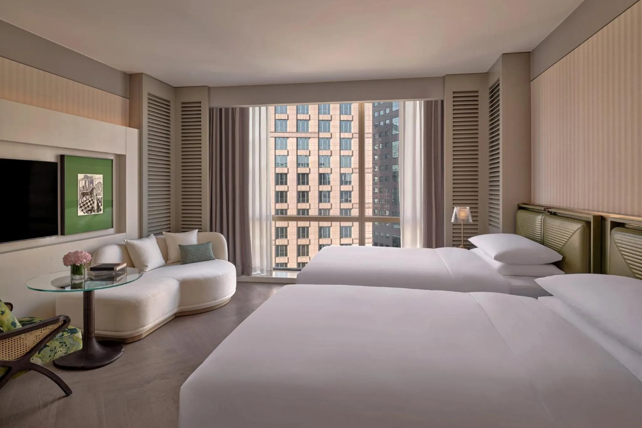 Classic Double Room with Two Double Beds in Regent Shanghai on the Bund