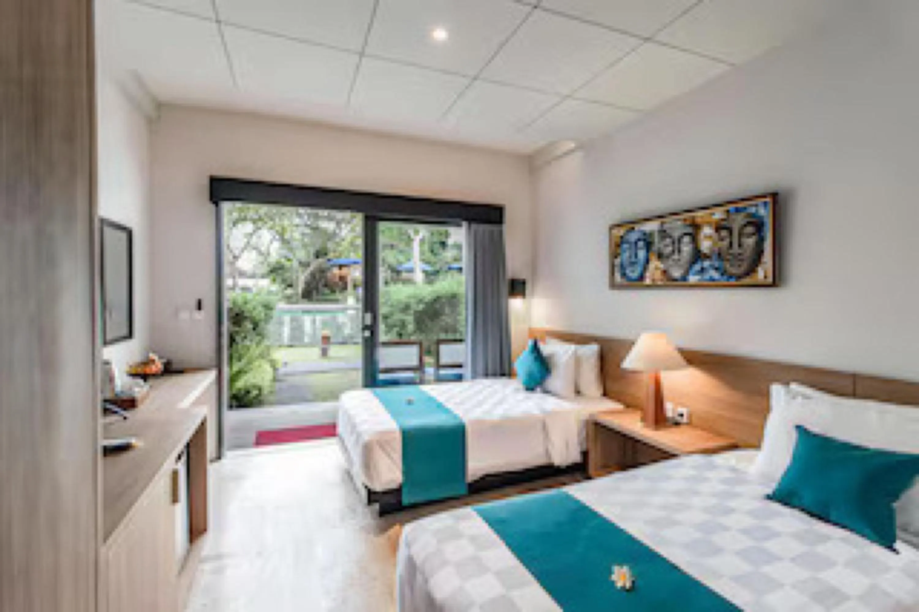 Superior Twin Room in Belvilla Y Resort Near Central Ubud