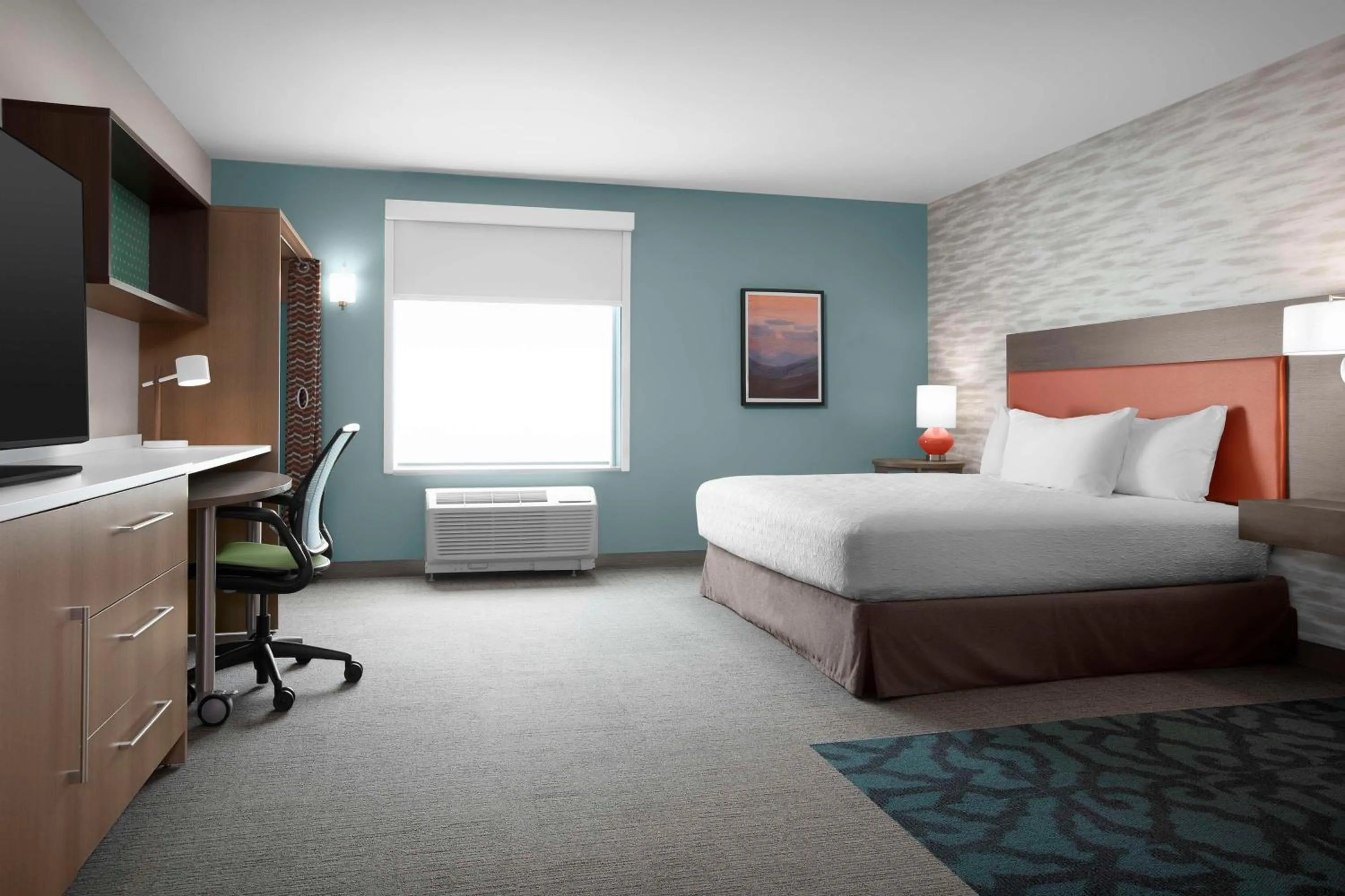 King Studio Suite with Accessible Tub - Mobility Access in Home2 Suites By Hilton Phoenix North Happy Valley