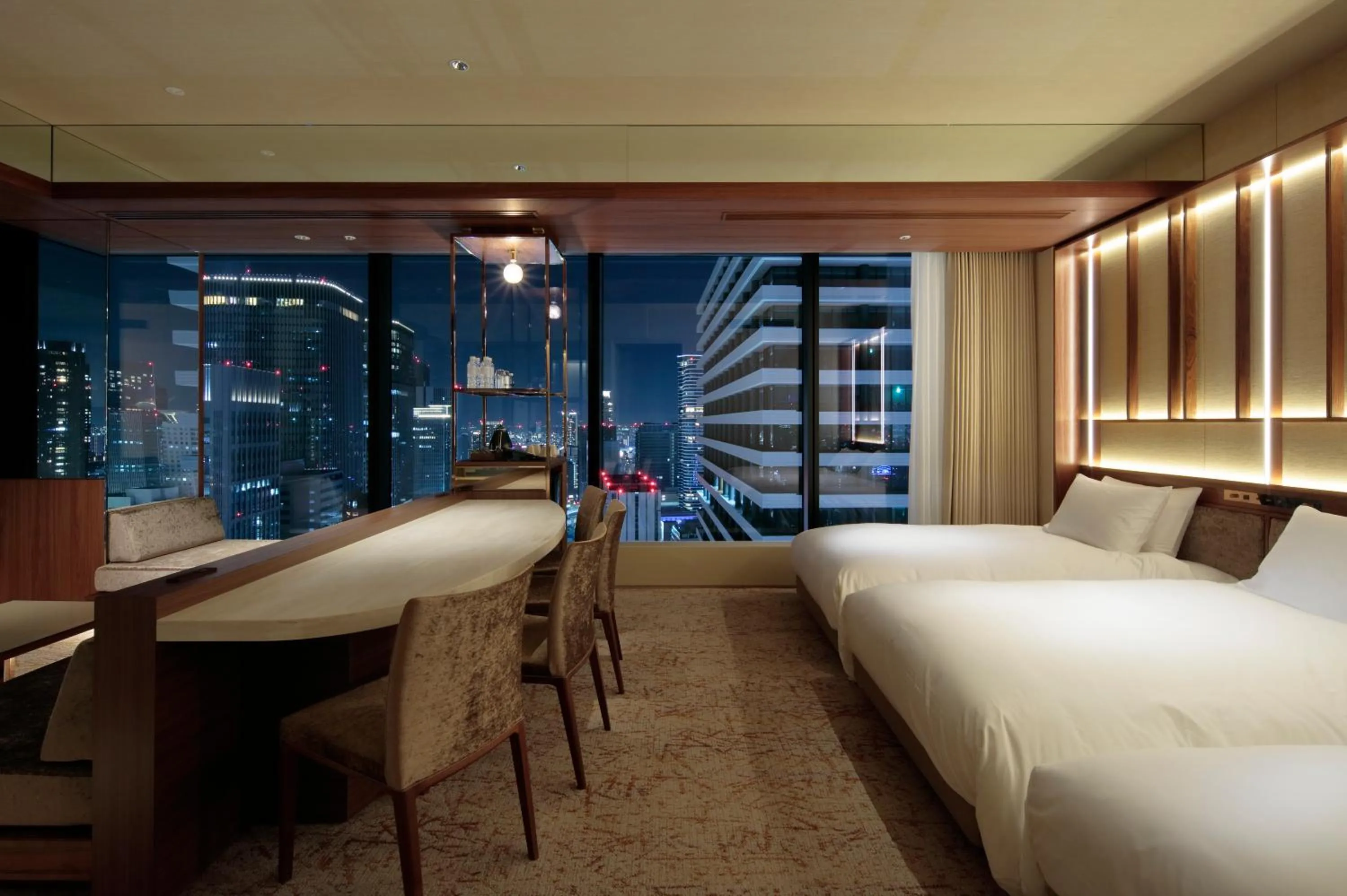 Suite with Sofa Bed and Open-Air Bath in Candeo Hotels Osaka The Tower