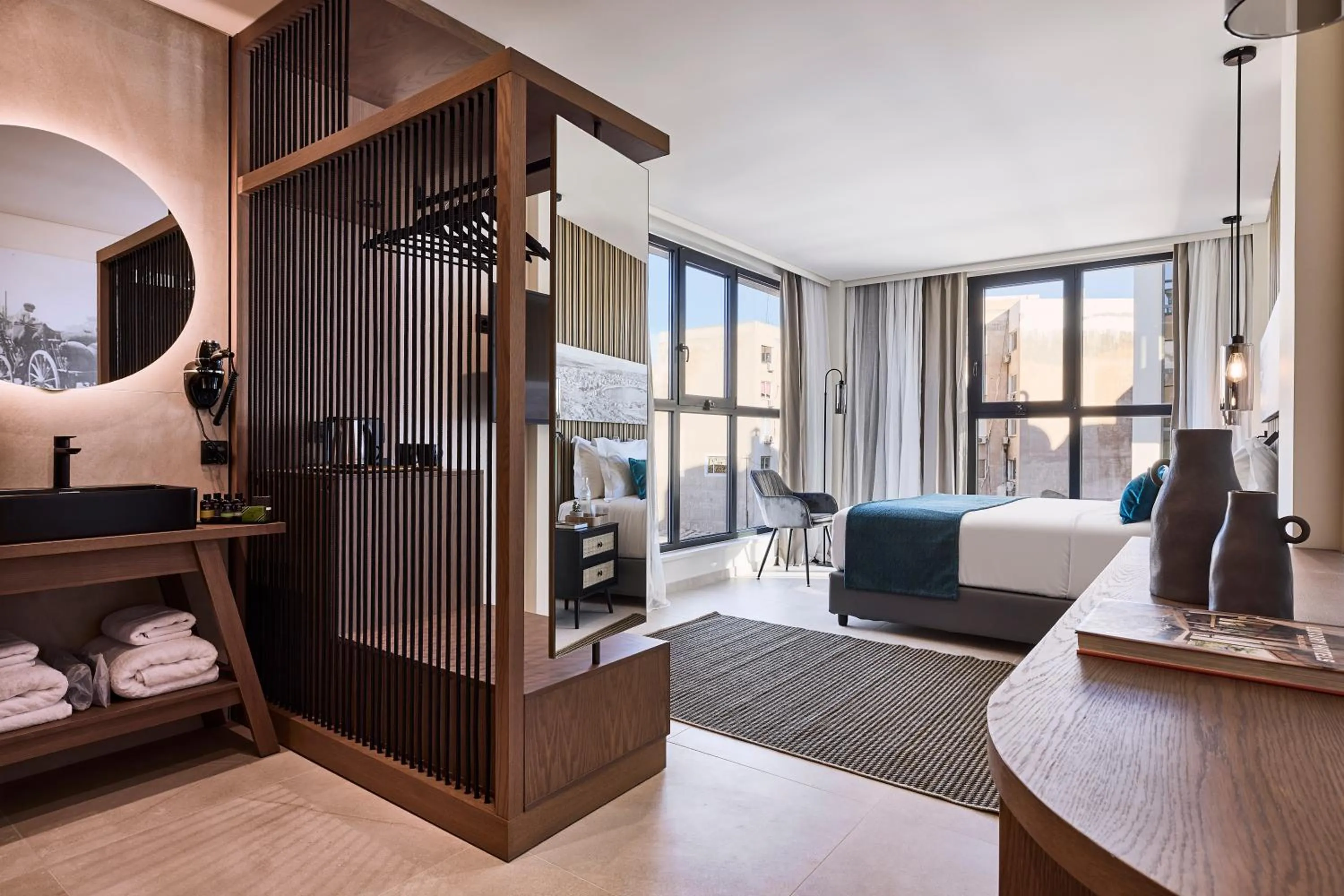 Luxury Double Room with City View in Athenarum Portus Life & Style Hotel