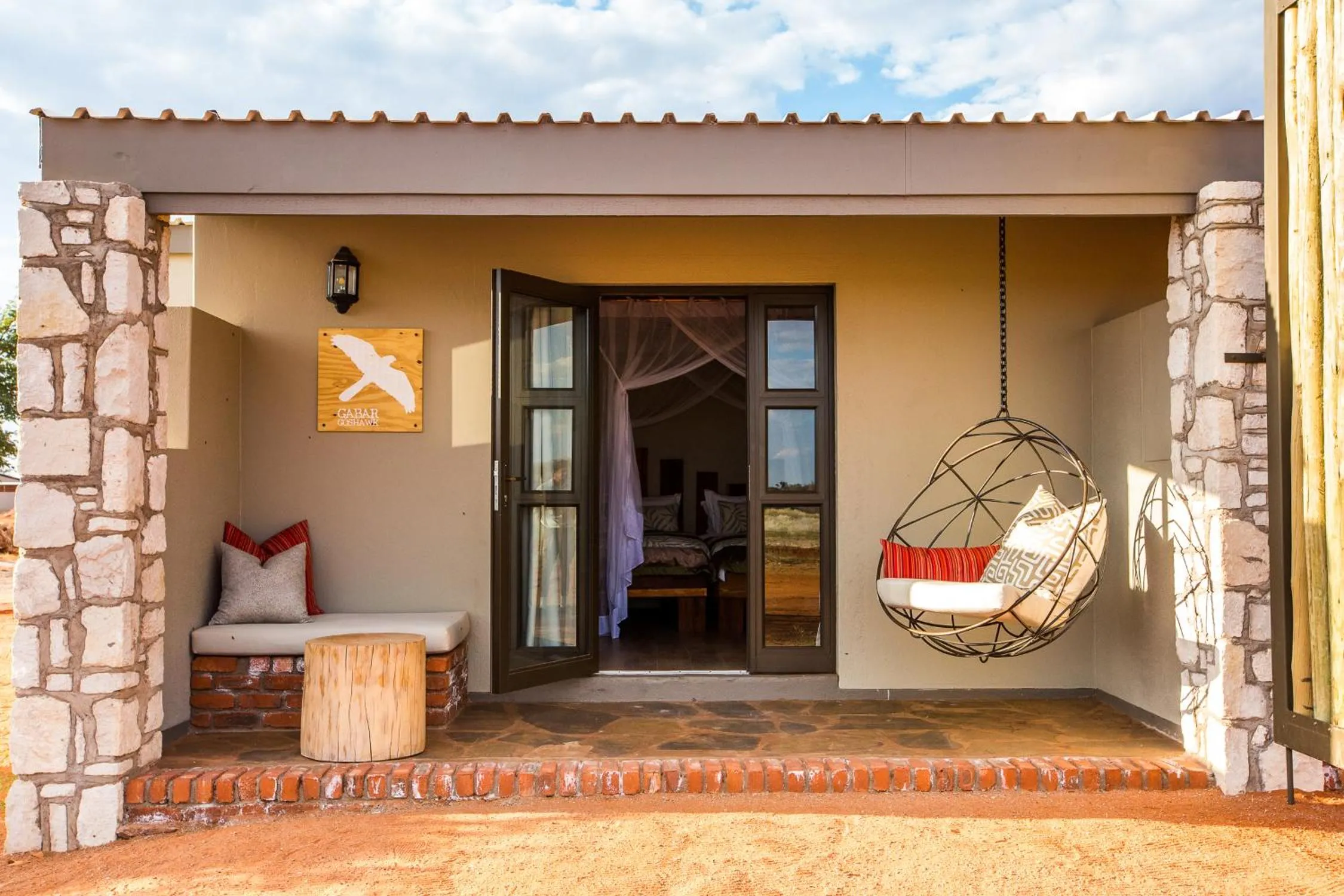 Standard Triple Room - single occupancy in Gondwana Kalahari Anib Lodge