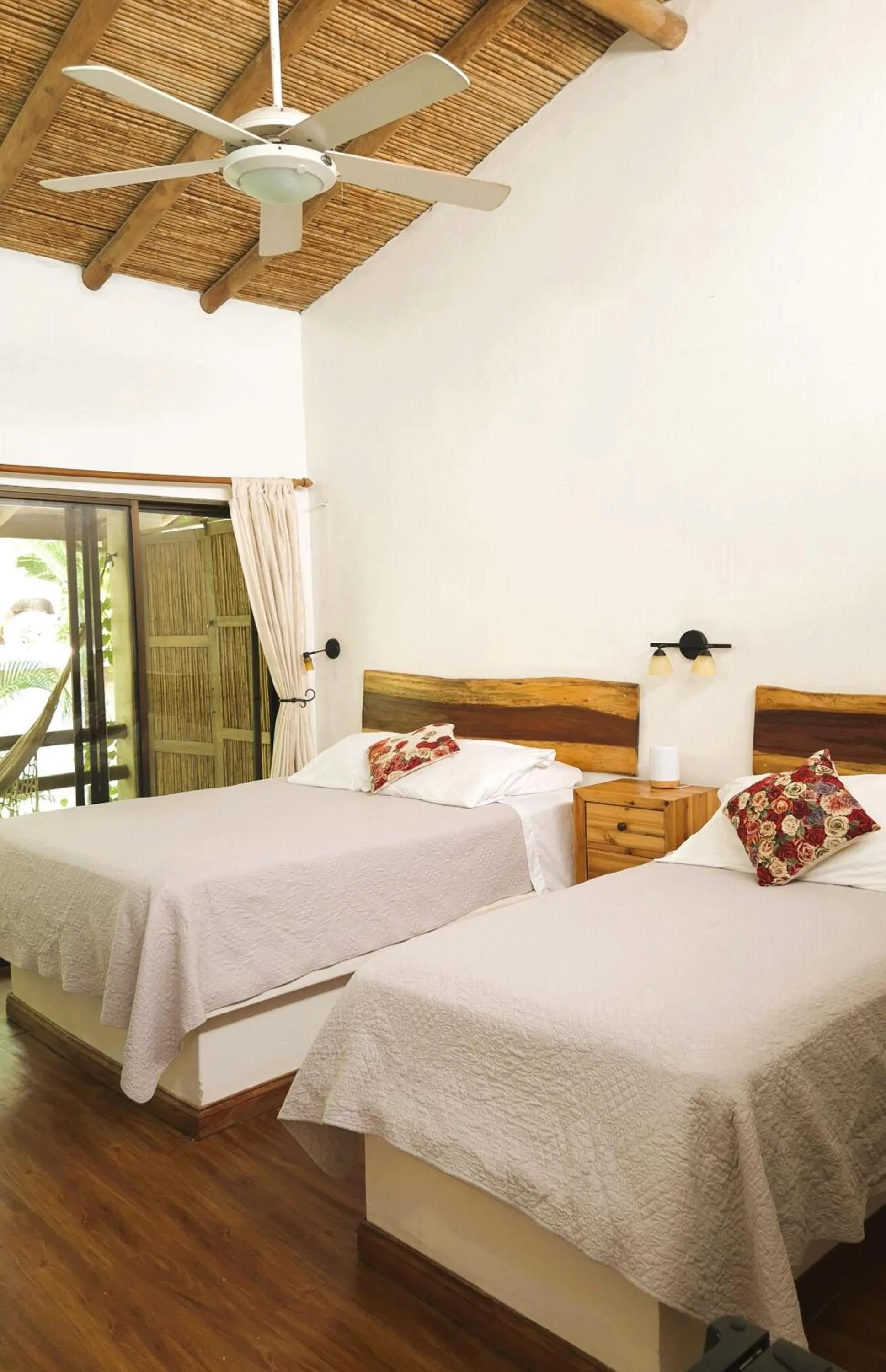 Triple Room with Garden View - single occupancy in Dreamcatcher Hotel - Live the Dream of Santa Teresa