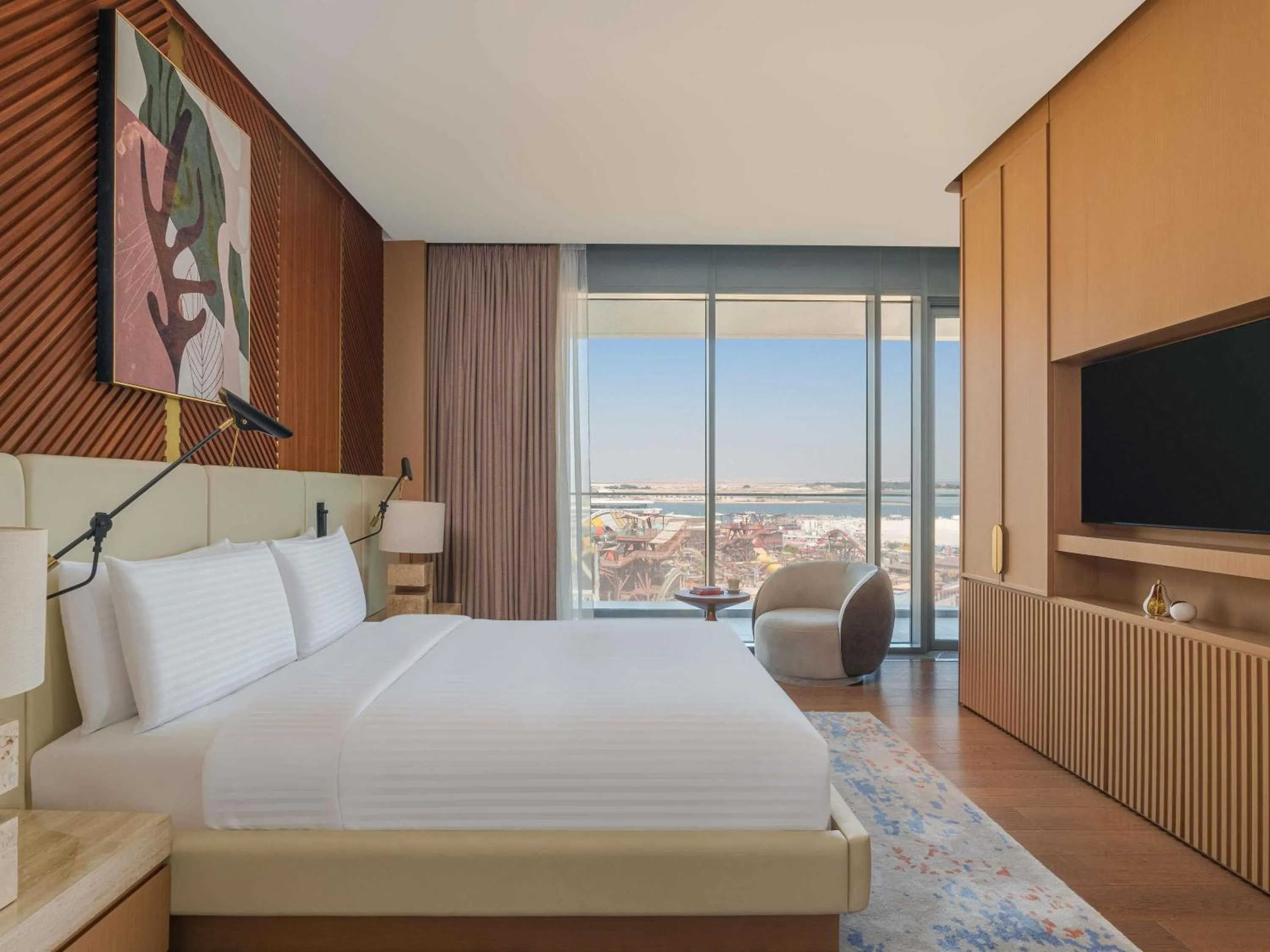 Executive Suite Sea View with Meryal Waterpark Access - single occupancy in Rixos Premium Qetaifan Island North