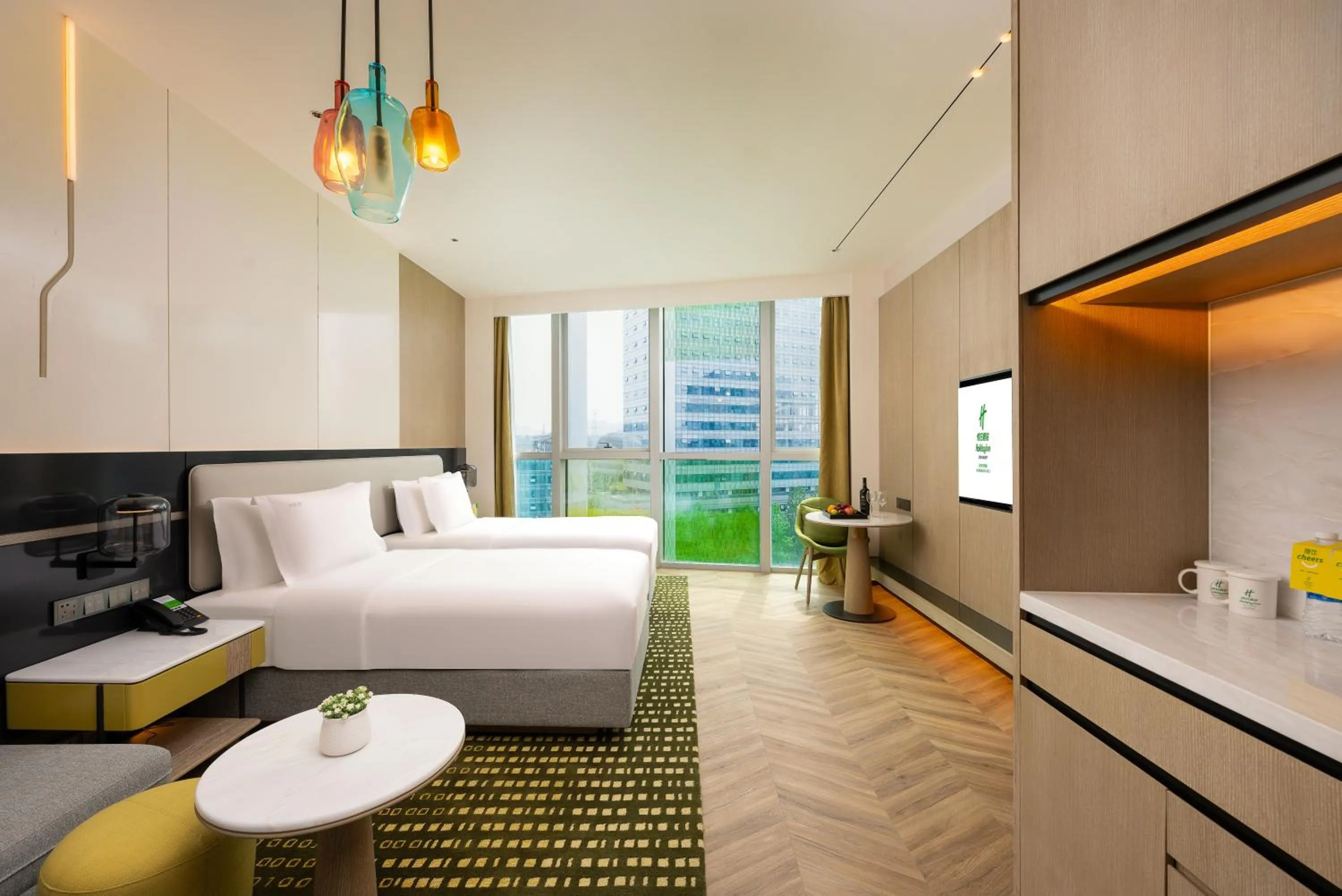 Standard Double Room with Two Double Beds in Holiday Inn Chongqing Data Valley by IHG