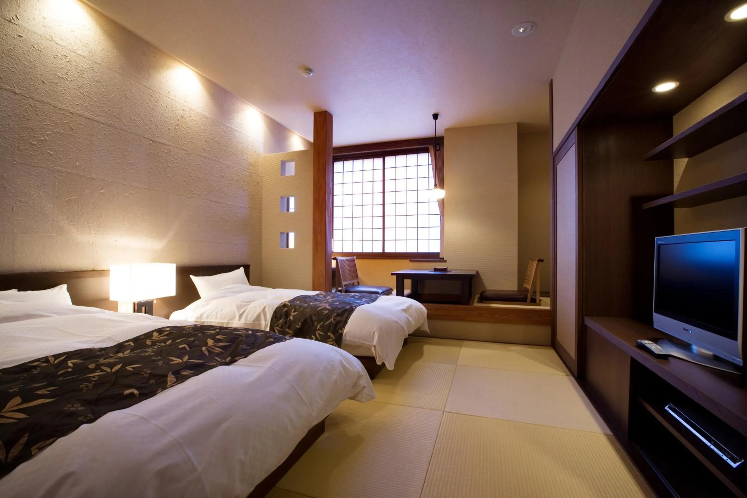 Twin Room in Shogawa Onsen Yumetsuzuri