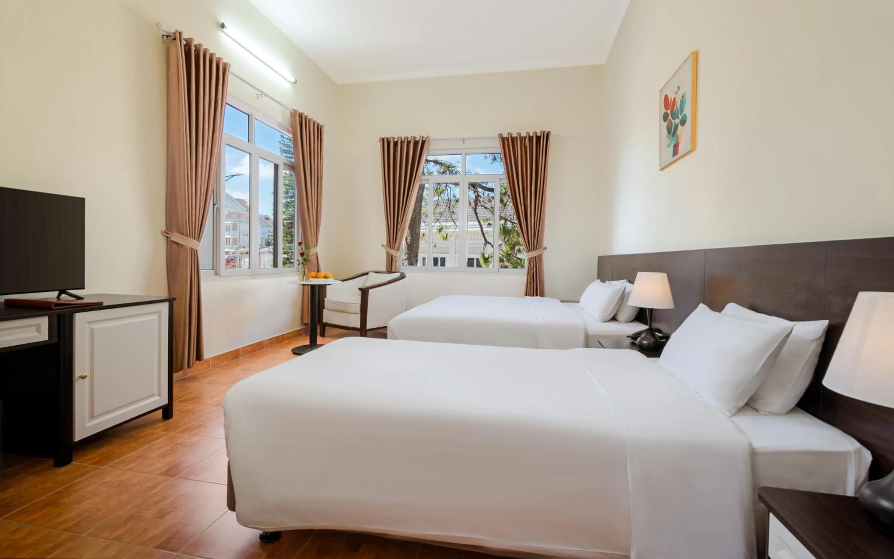 Triple Room with City View in BIDV Central Da Lat Hotel