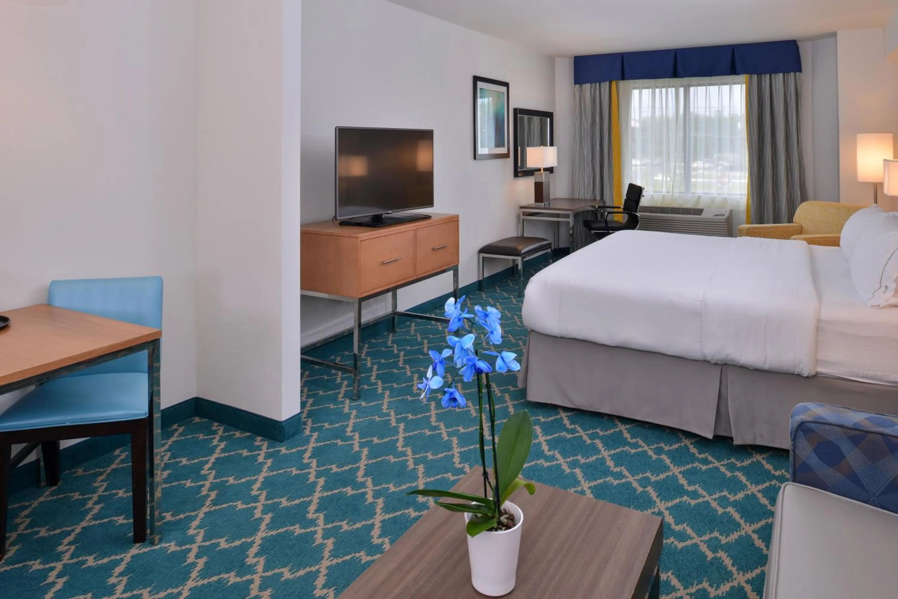 King Suite with Sofa Bed - Communication Accessible in Holiday Inn Express and Suites West Ocean City by IHG