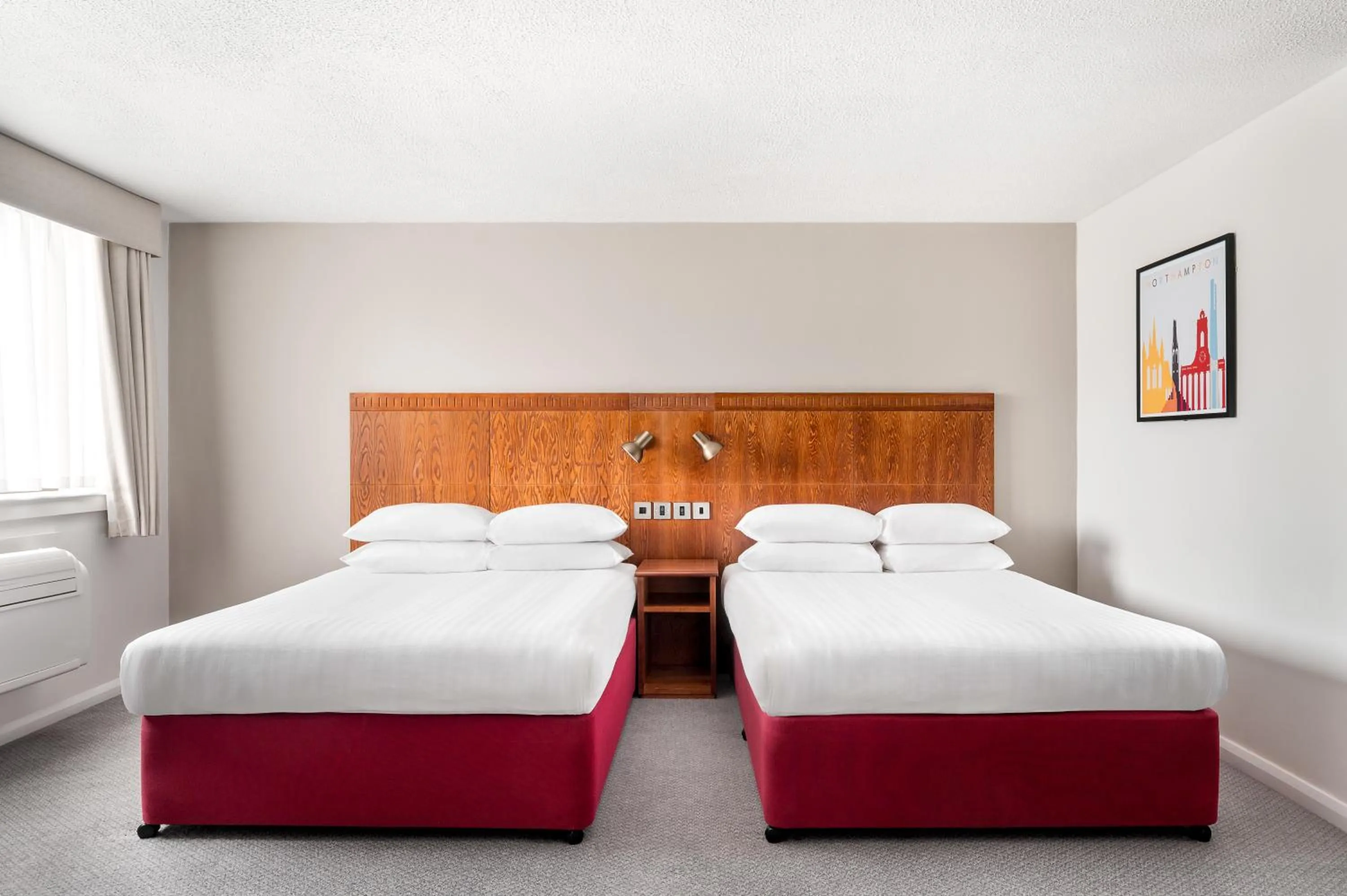 Standard Double Room with Two Double Beds in Holiday Inn Northampton by IHG