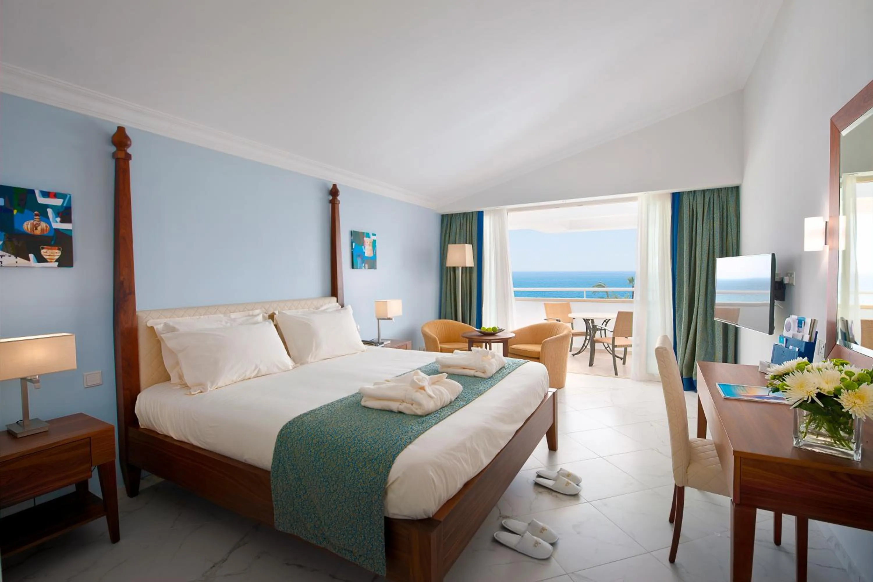 Superior Double or Twin Room with Sea View (18+ years old) in Olympic Lagoon Resort Paphos