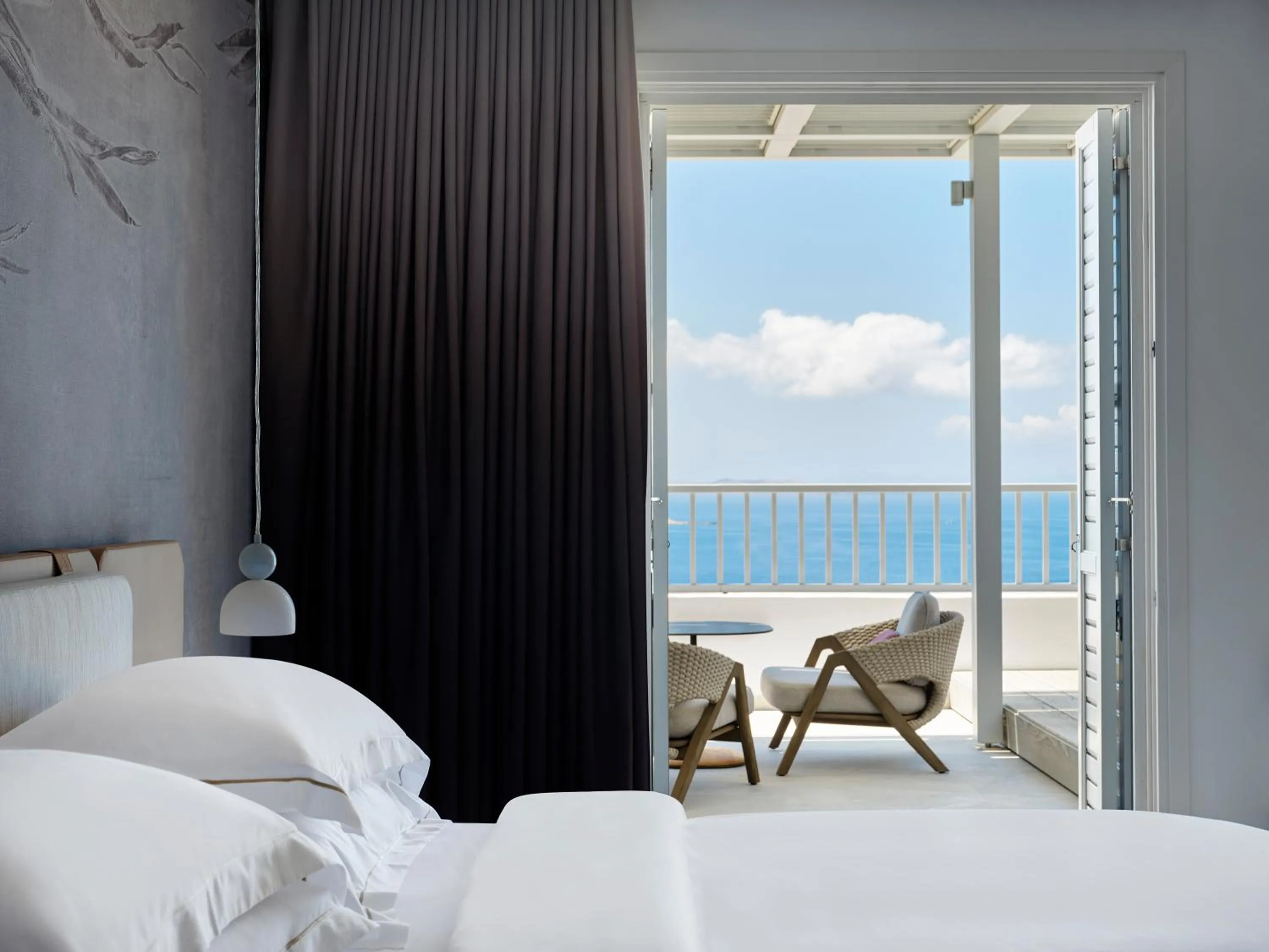 SIGMA One Bedroom Residence with Outdoor Hot Tub & Sea View in Deos Mykonos - A Myconian Collection Hotel
