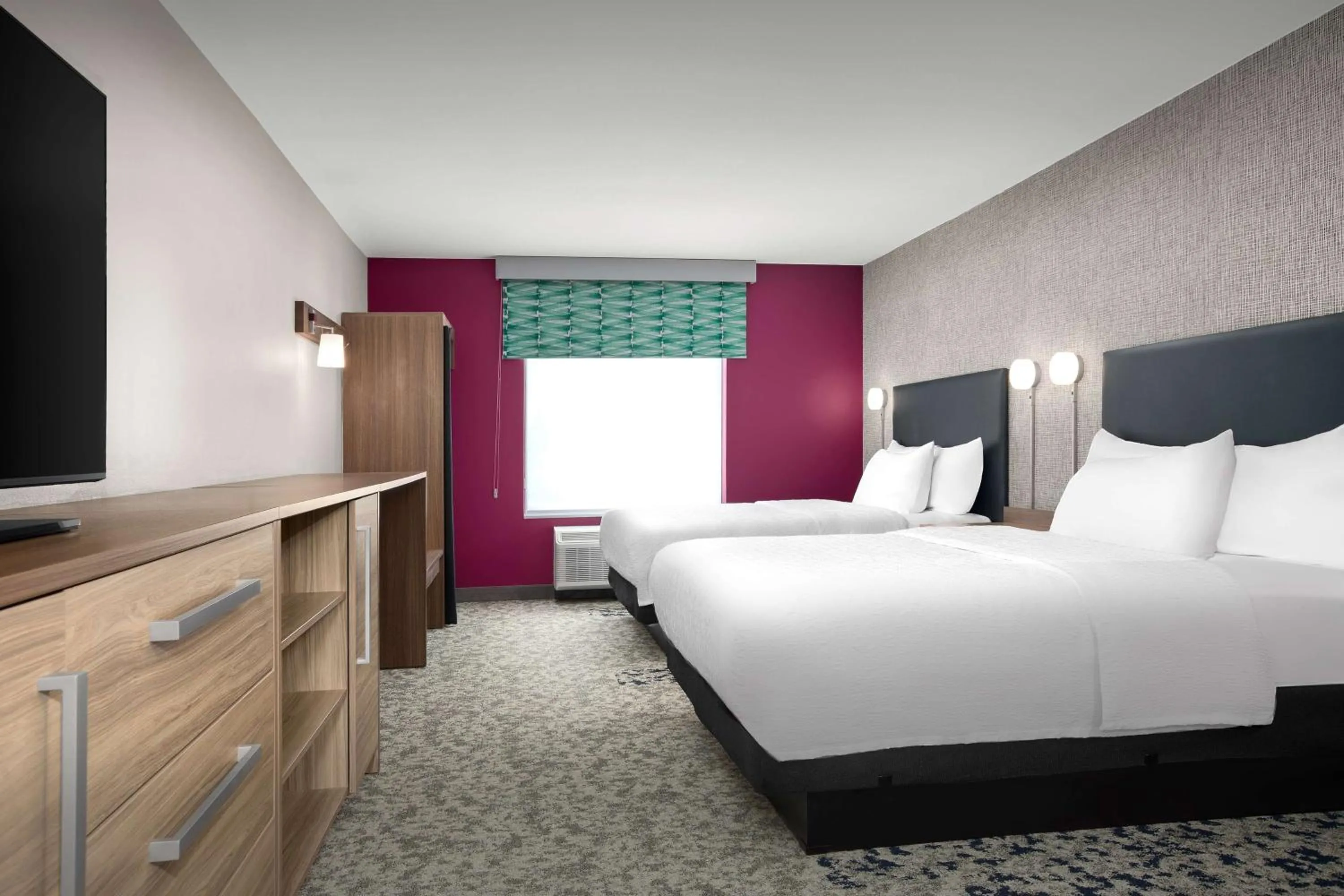 Studio Suite with Two Queen Beds - Hearing Access in Home2 Suites By Hilton Lubbock University