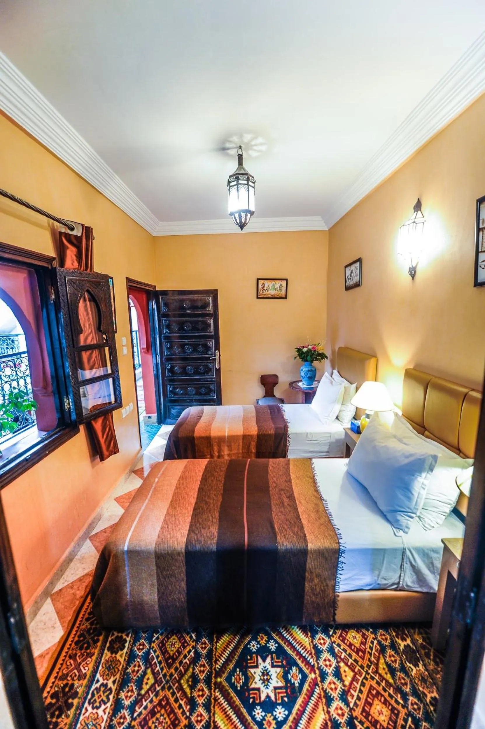 Twin Room Basilic in Riad Errabii & Spa