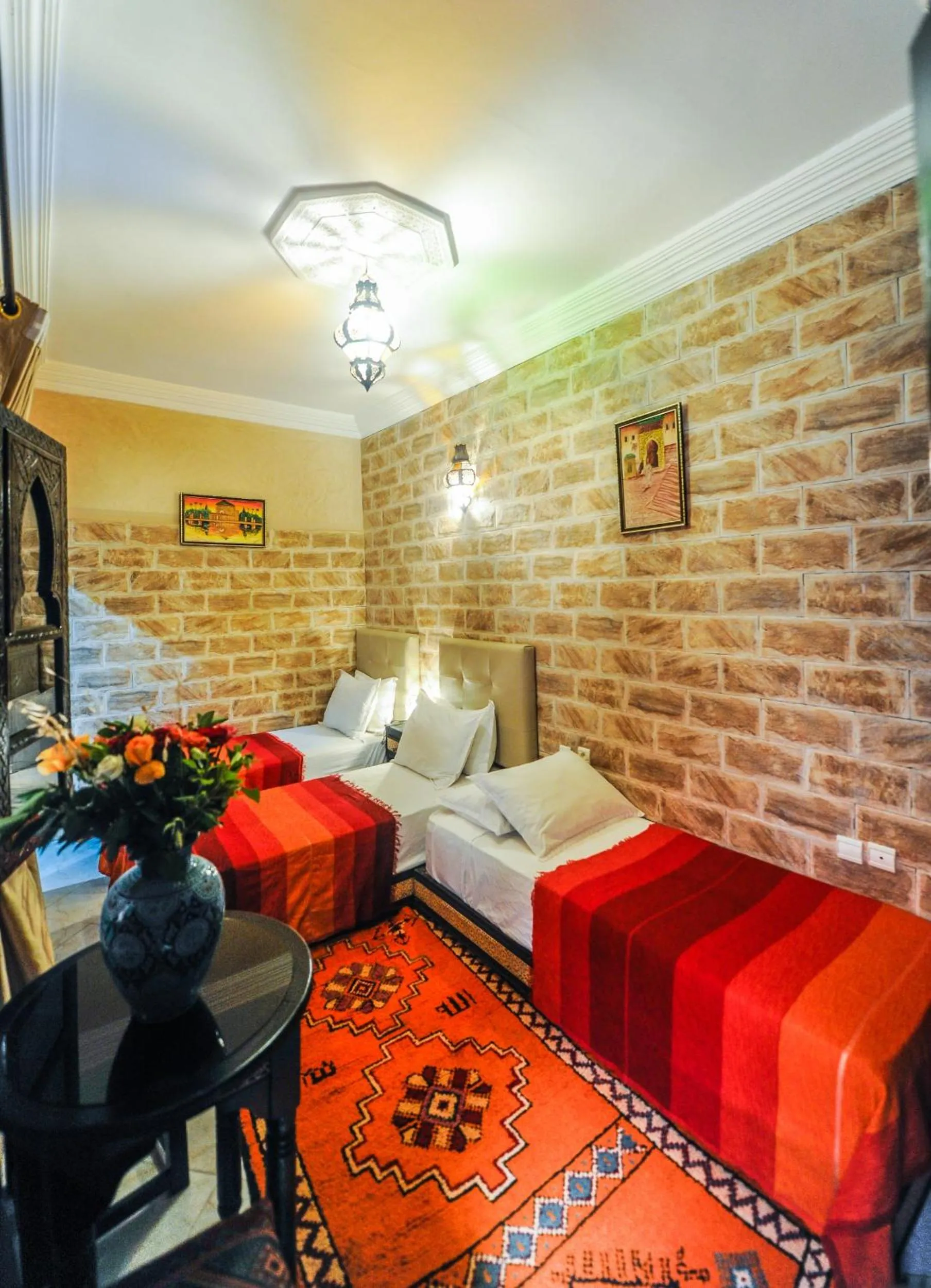Triple Room Palmier in Riad Errabii & Spa
