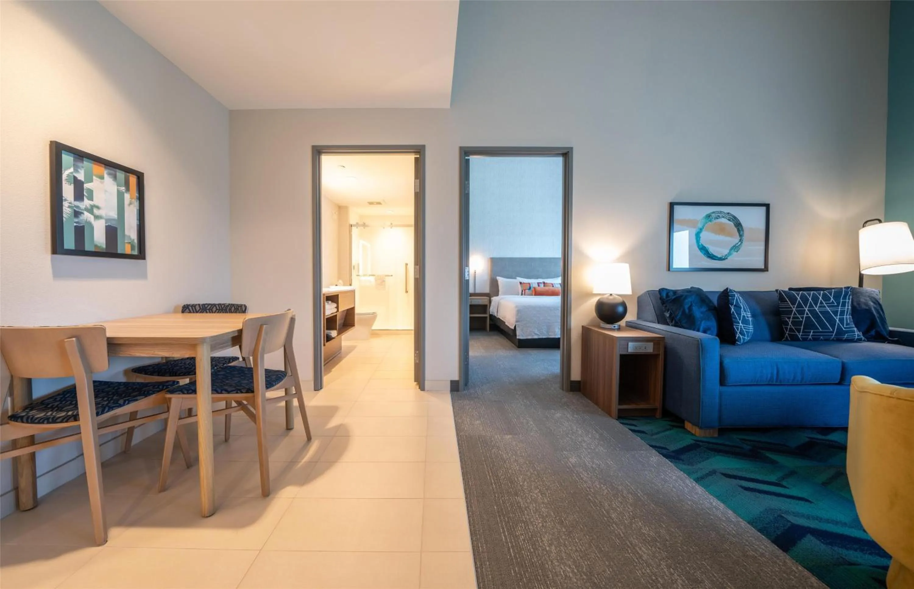 One-Bedroom King Suite with Bath Tub - Mobility Accessible in Home2 Suites by Hilton Fort Walton Beach Eglin AirForce Base